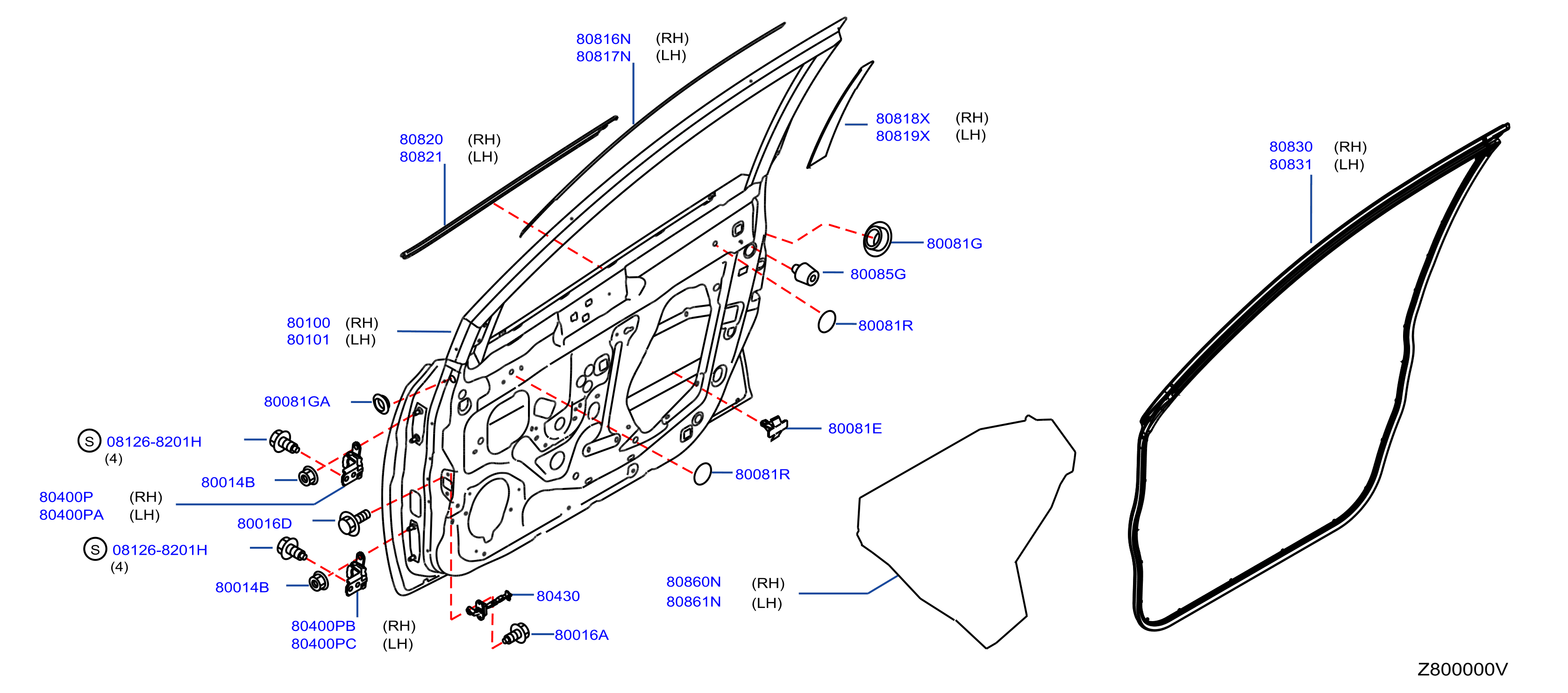 Front Door Panel Fitting