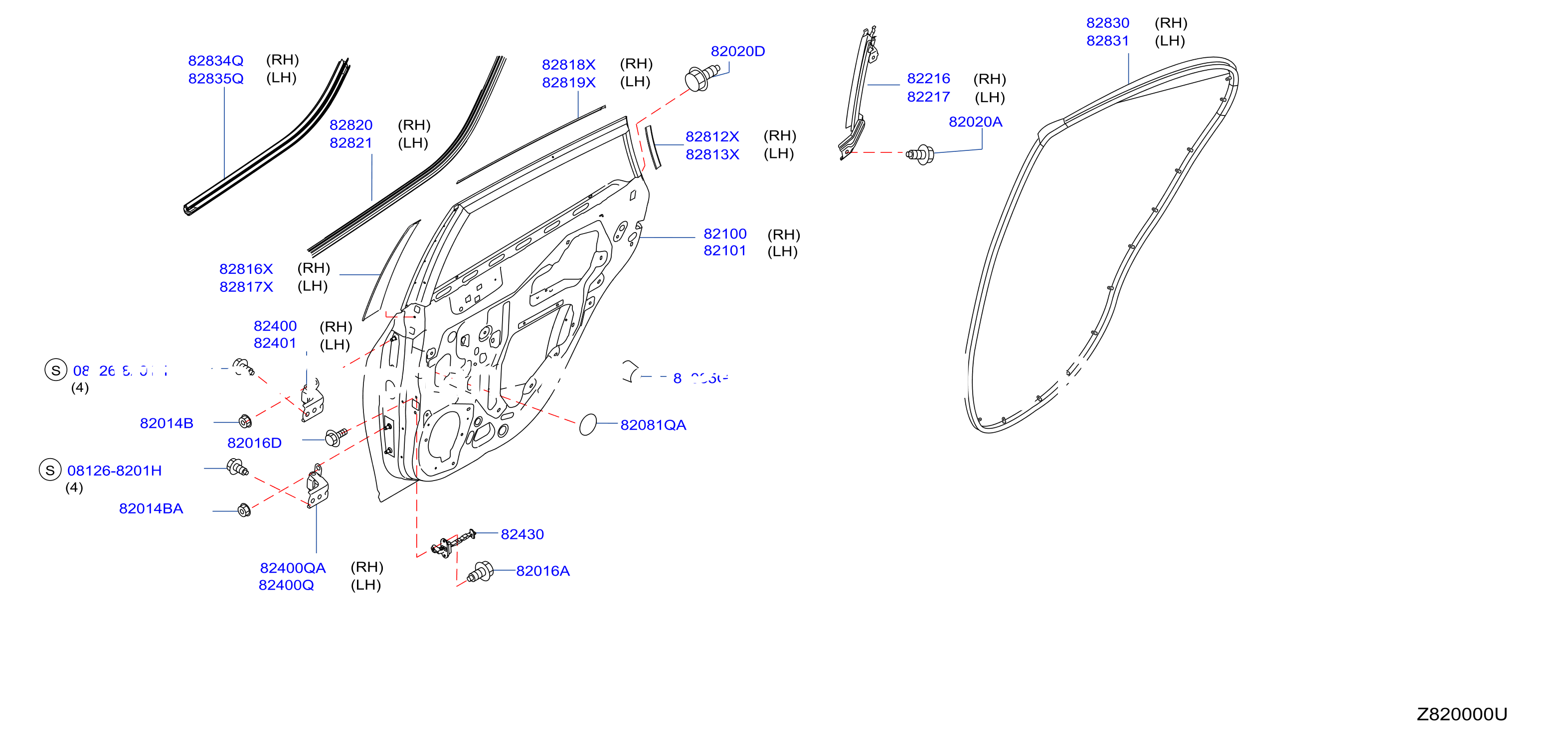 Rear Door Panel Fitting