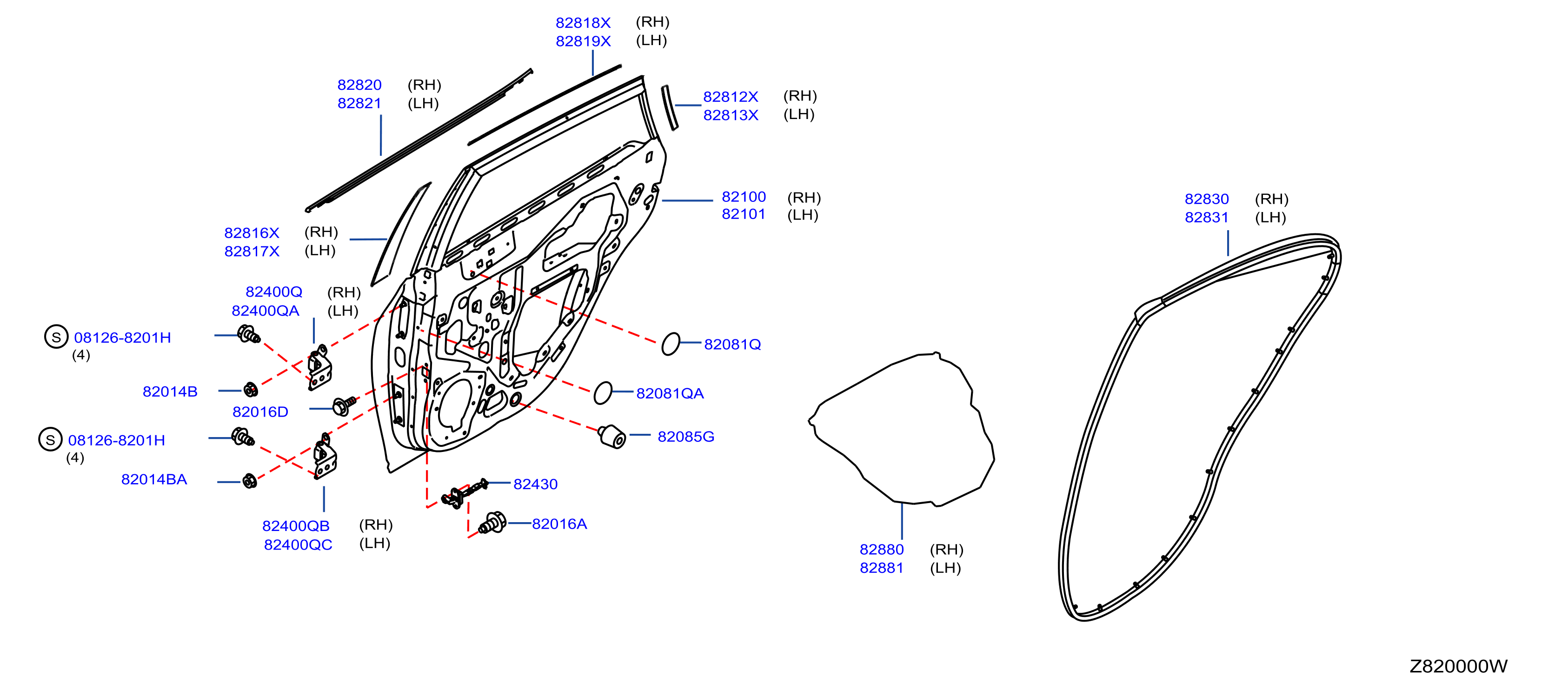 Rear Door Panel Fitting