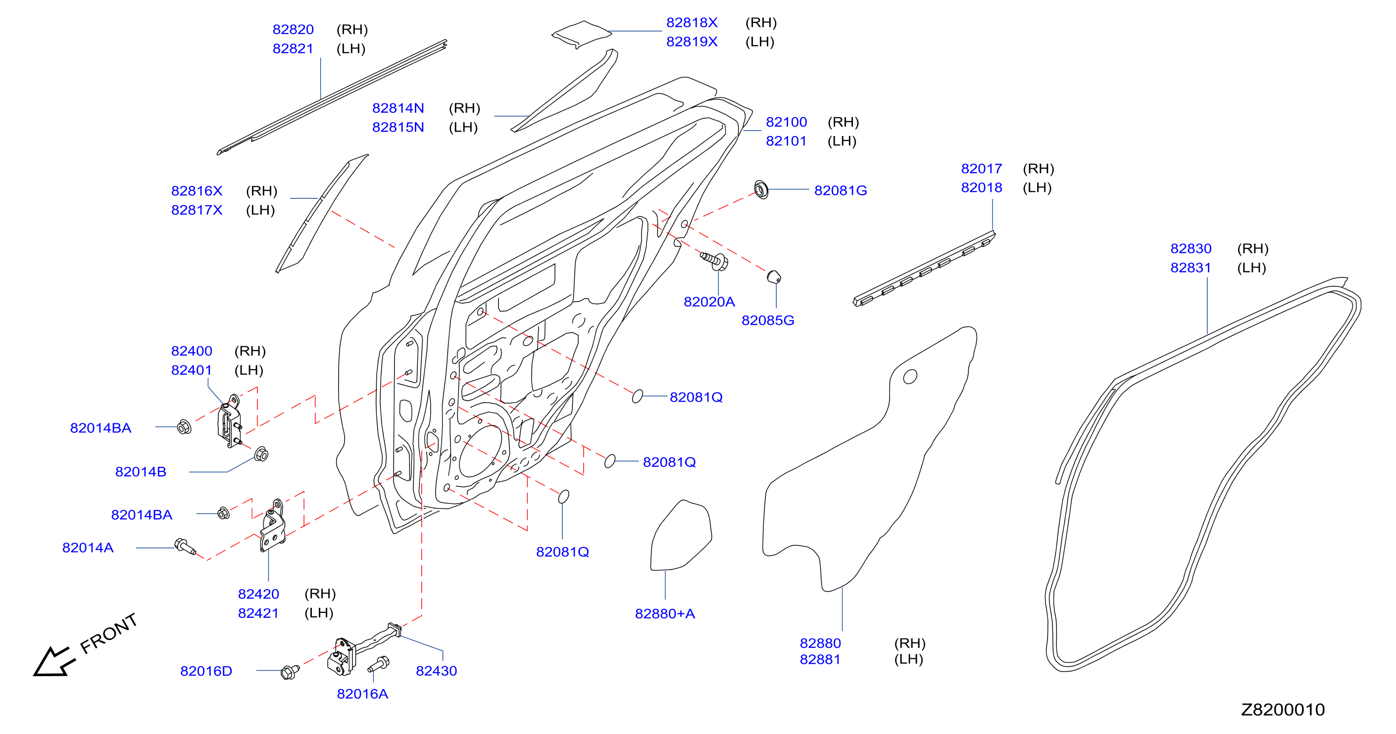 Rear Door Panel Fitting
