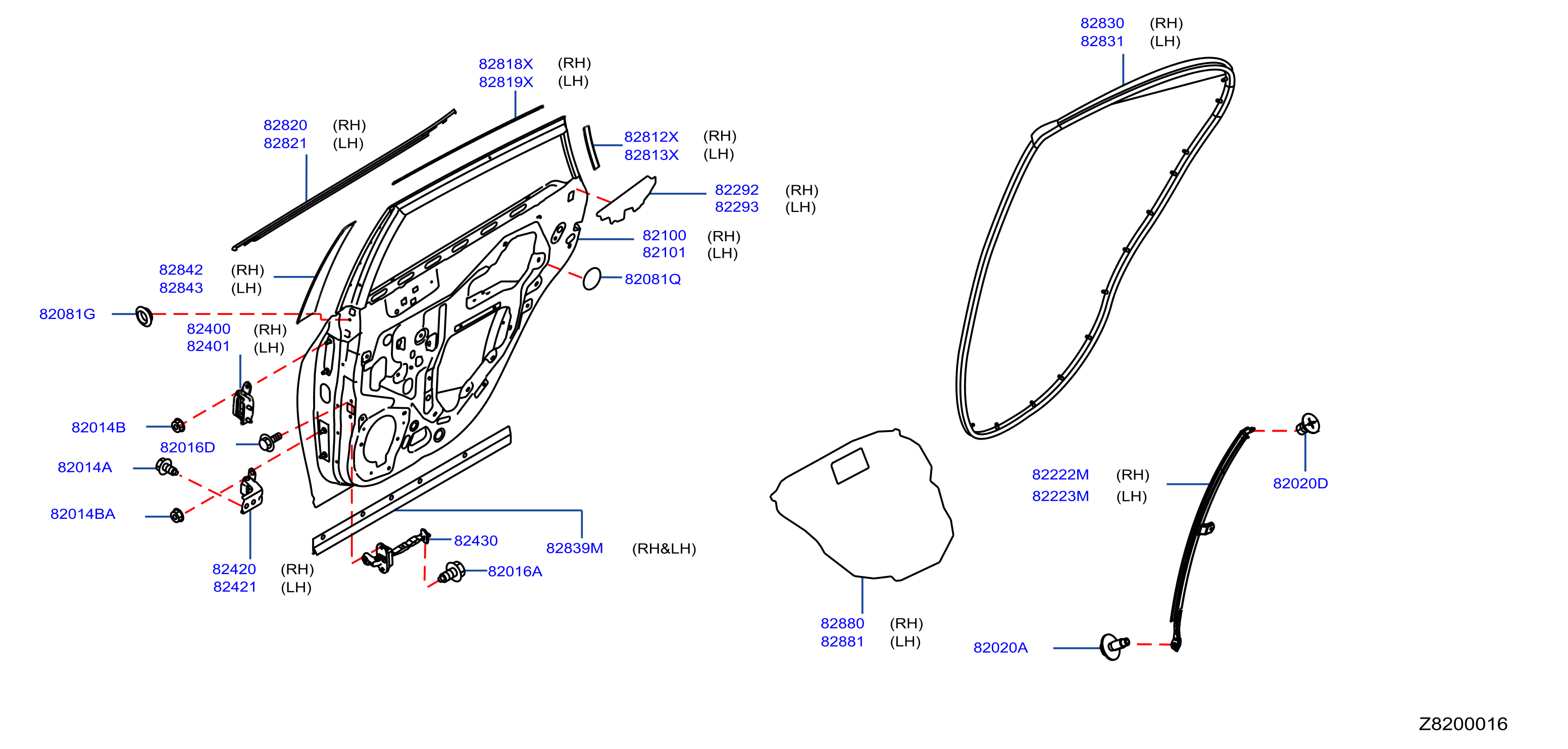Rear Door Panel Fitting
