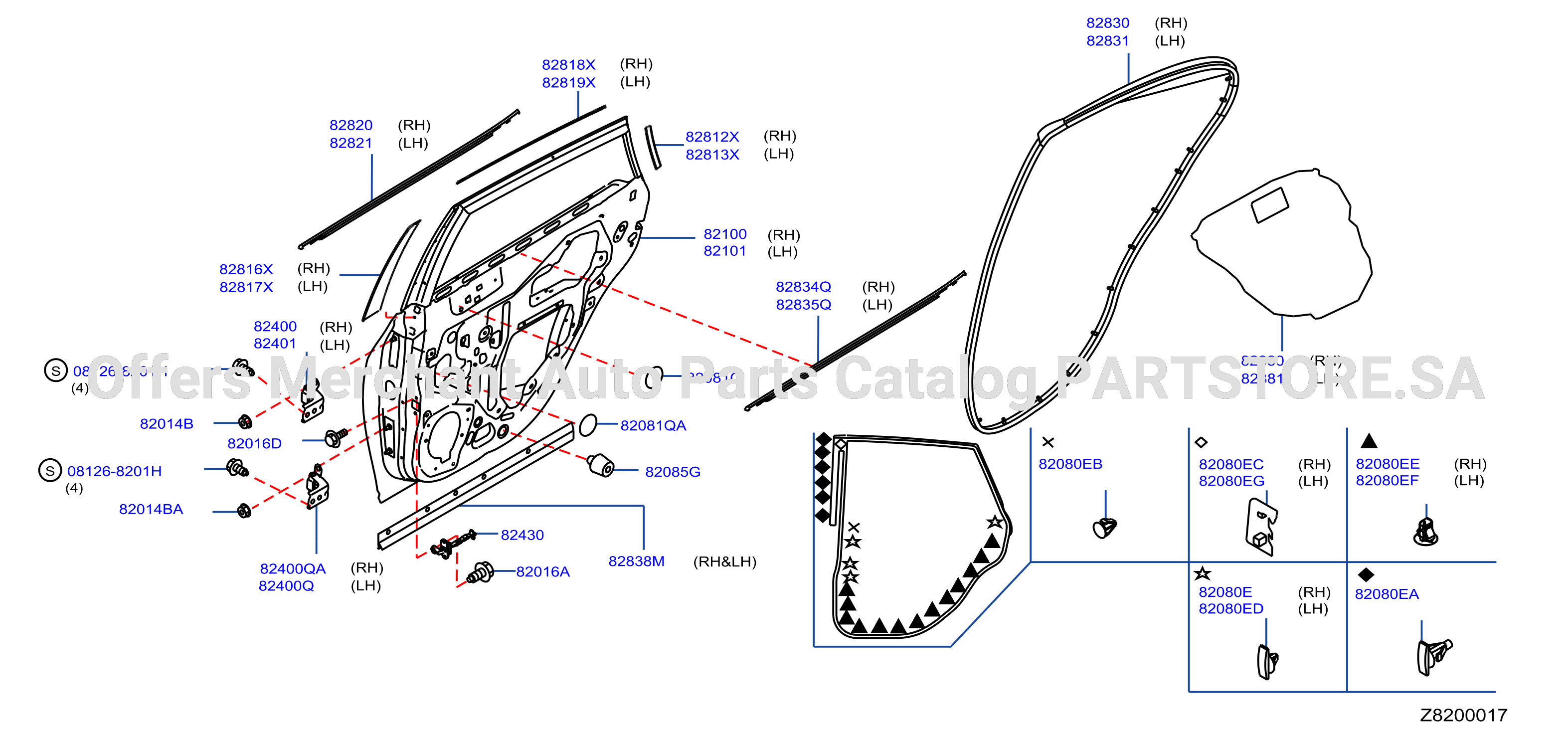 Rear Door Panel Fitting