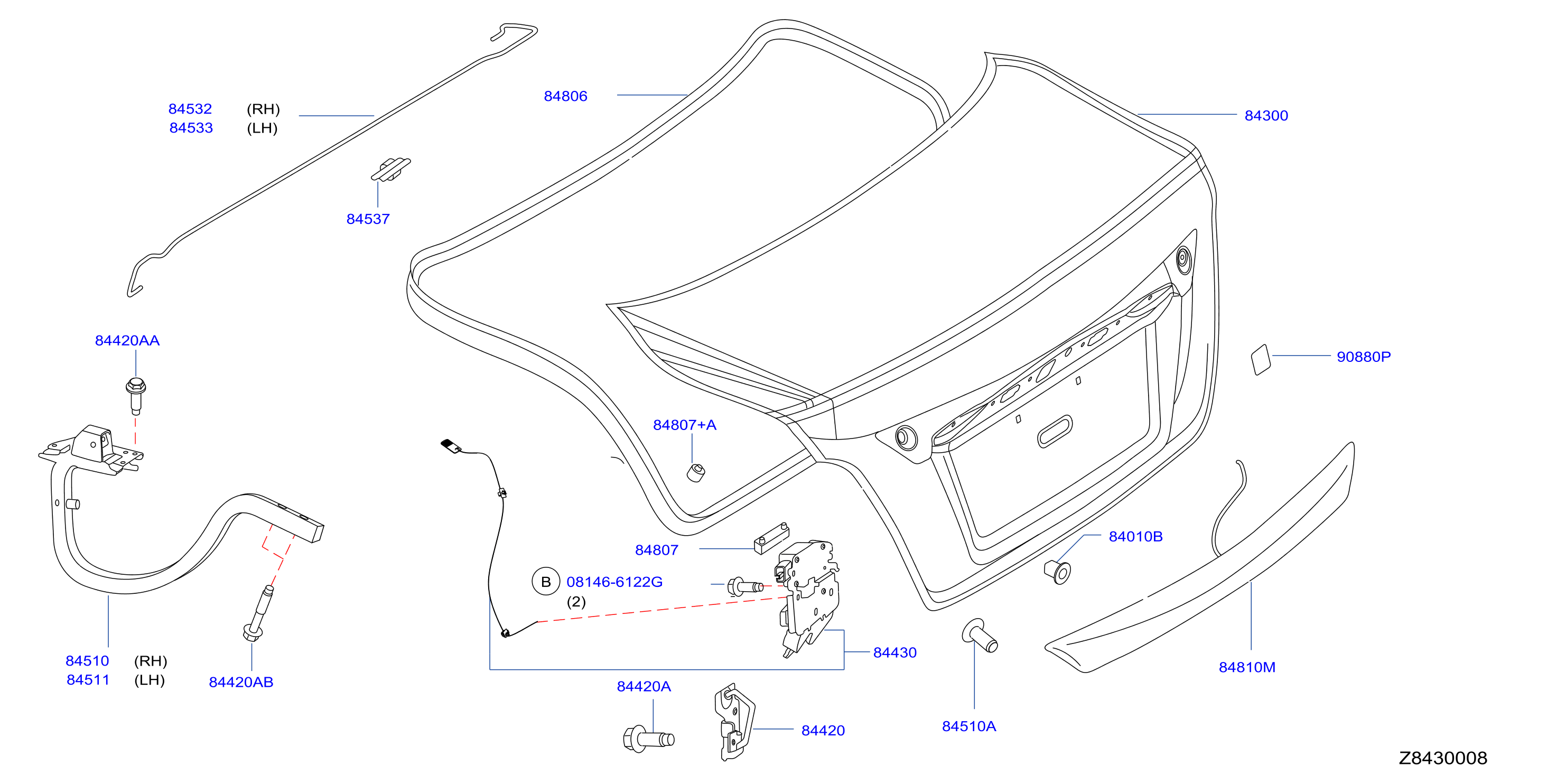 Trunk Lid Fitting