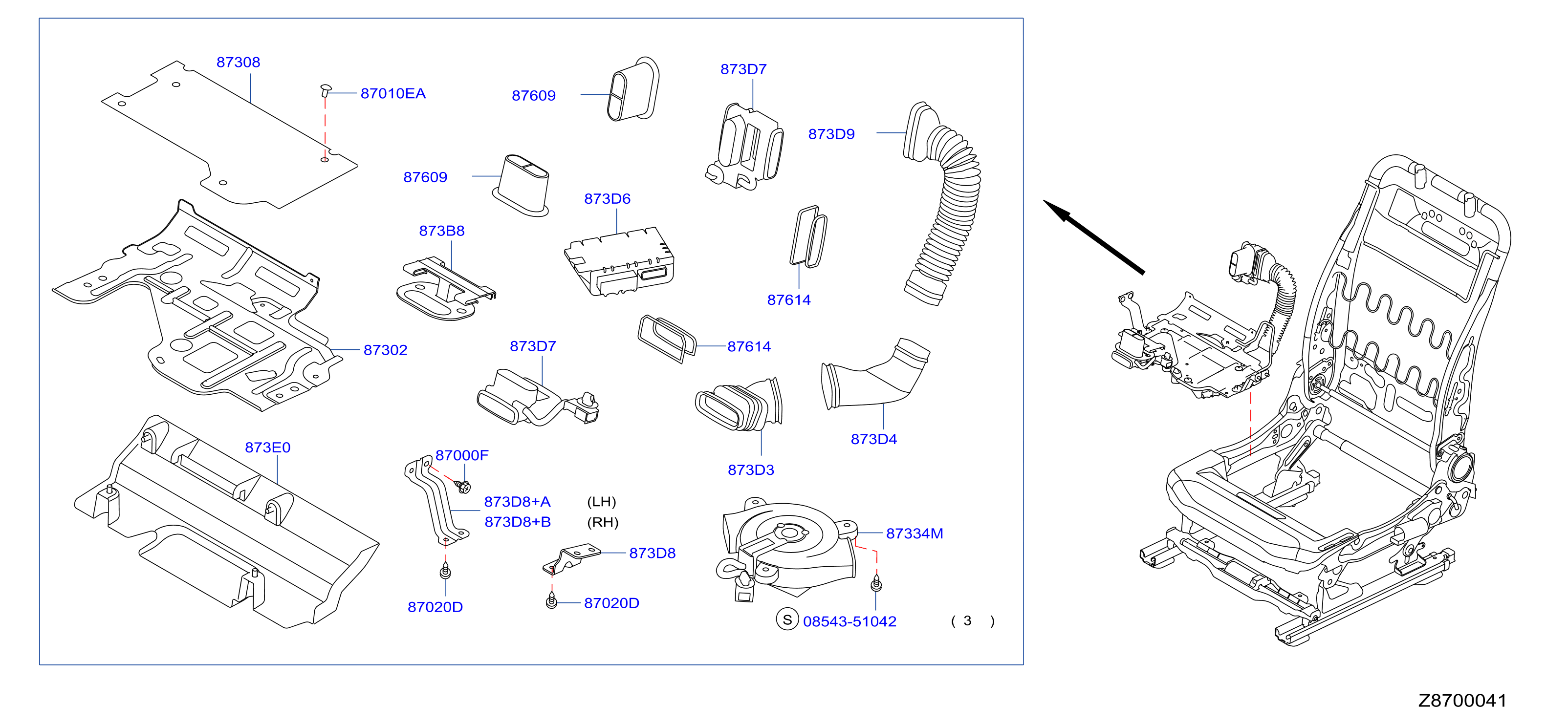 Front Seat Ccs Component