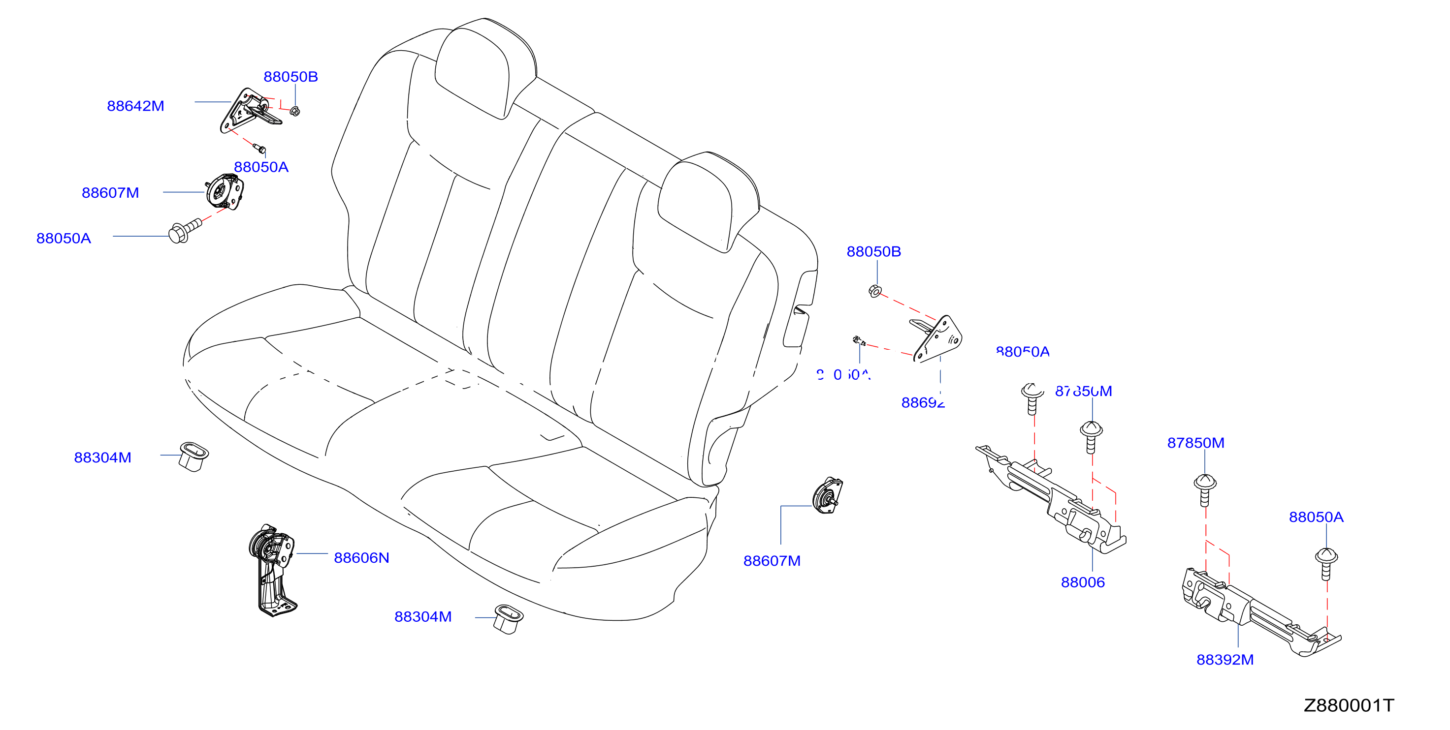 Rear Seat Rr Seat Instal