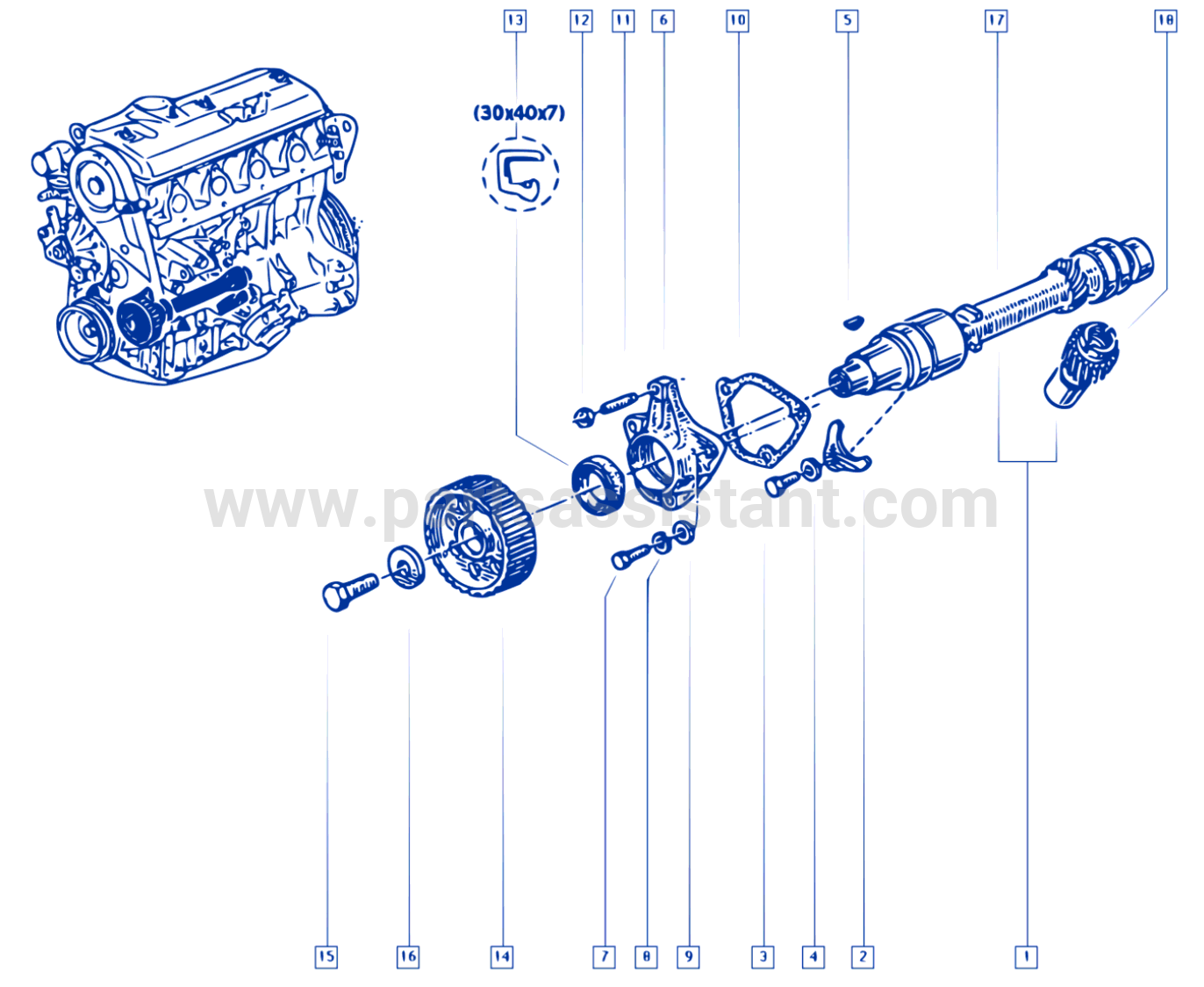 Timing - Camshaft - Valve - 101C-005-01