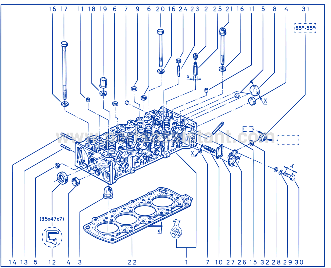 Cylinder Head - 101C-005-01