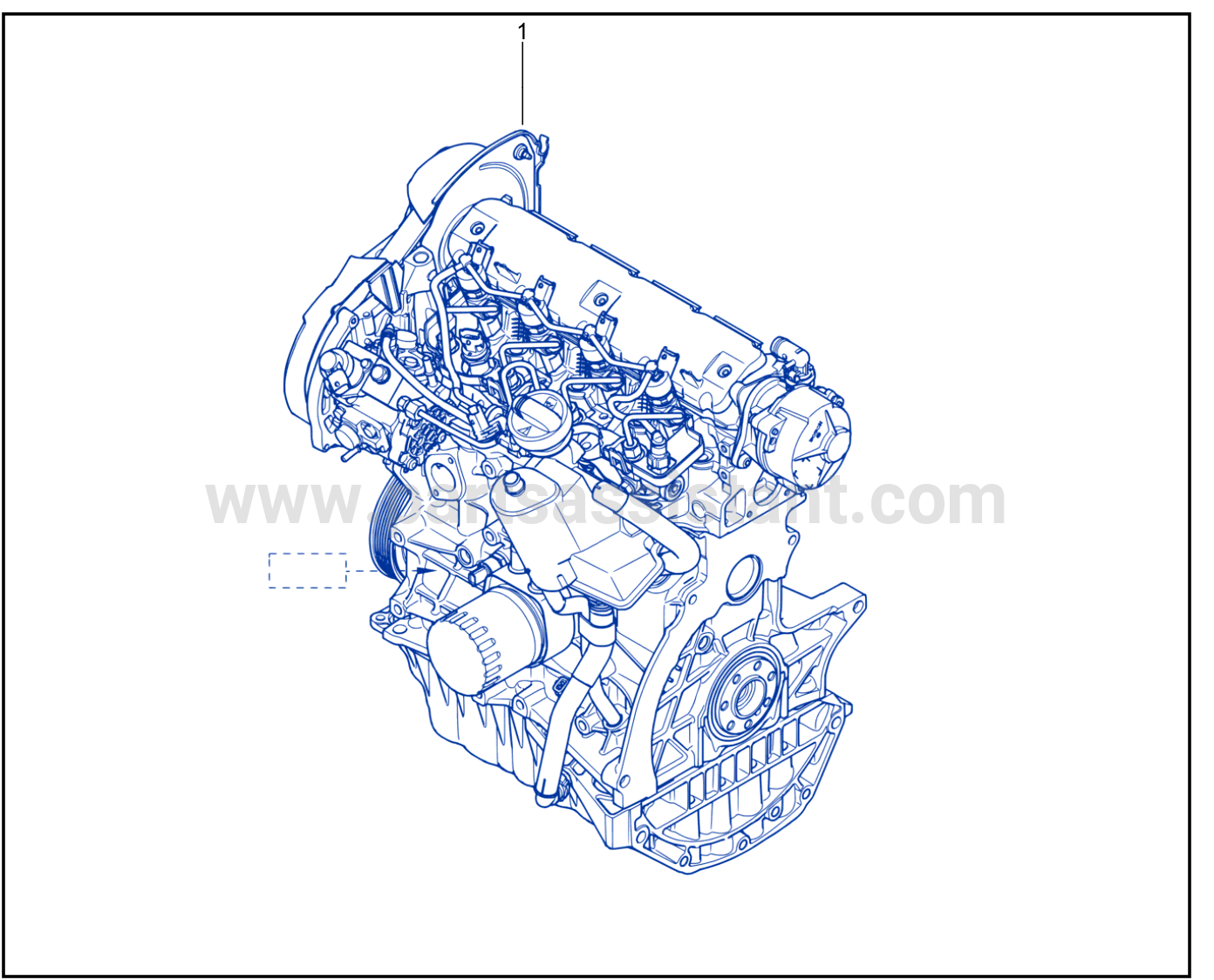 Assembled Engine - 101A-005-01
