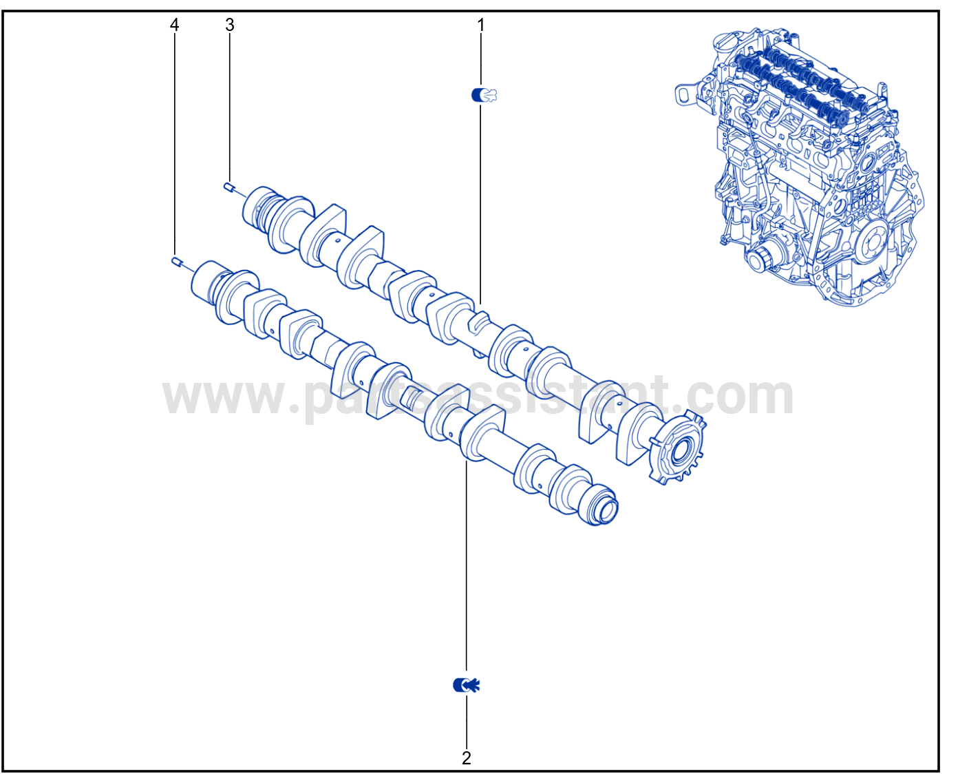 Timing - Camshaft - Valve - 101D-004-01