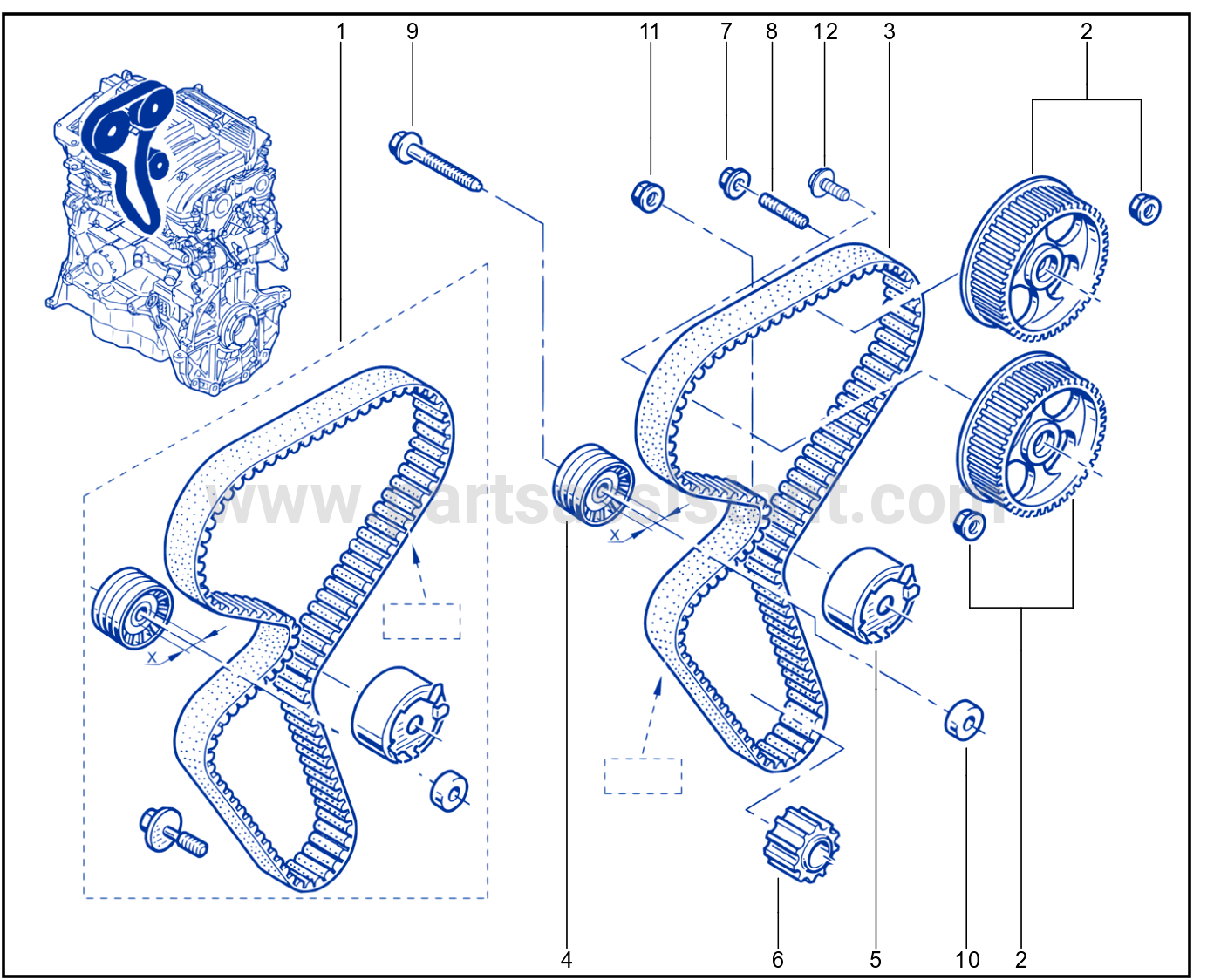 Timing - Camshaft - Valve - 101D-015-01