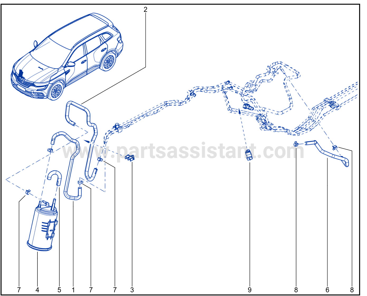 Fuel Vapour Recirculation - 147A-001-01