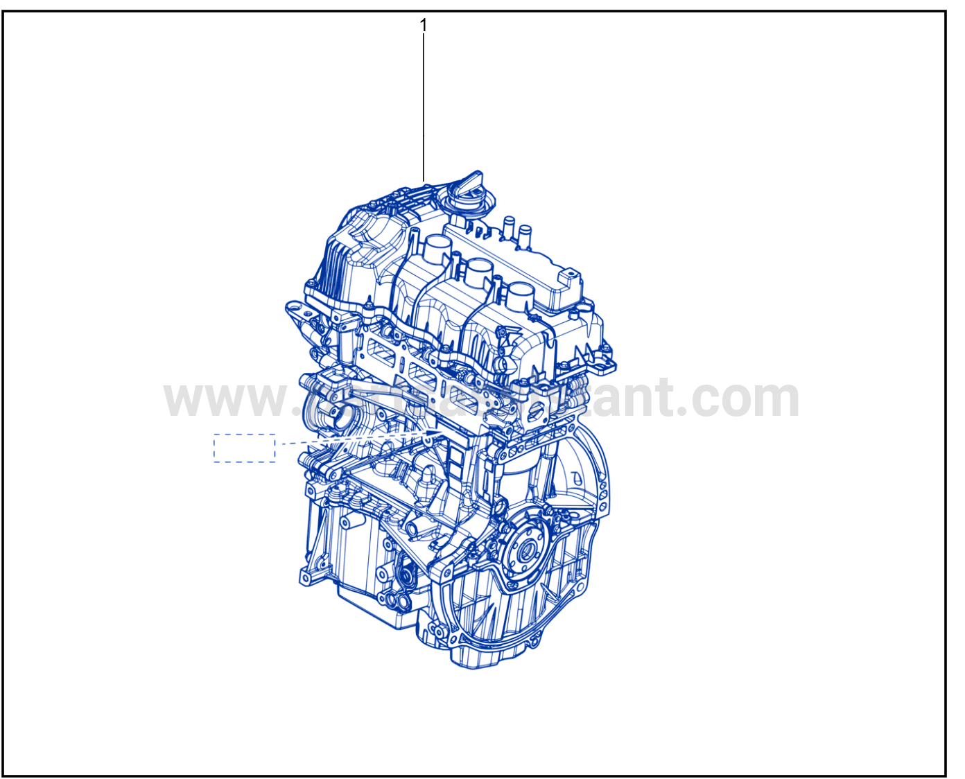 Assembled Engine - 101A-001-01