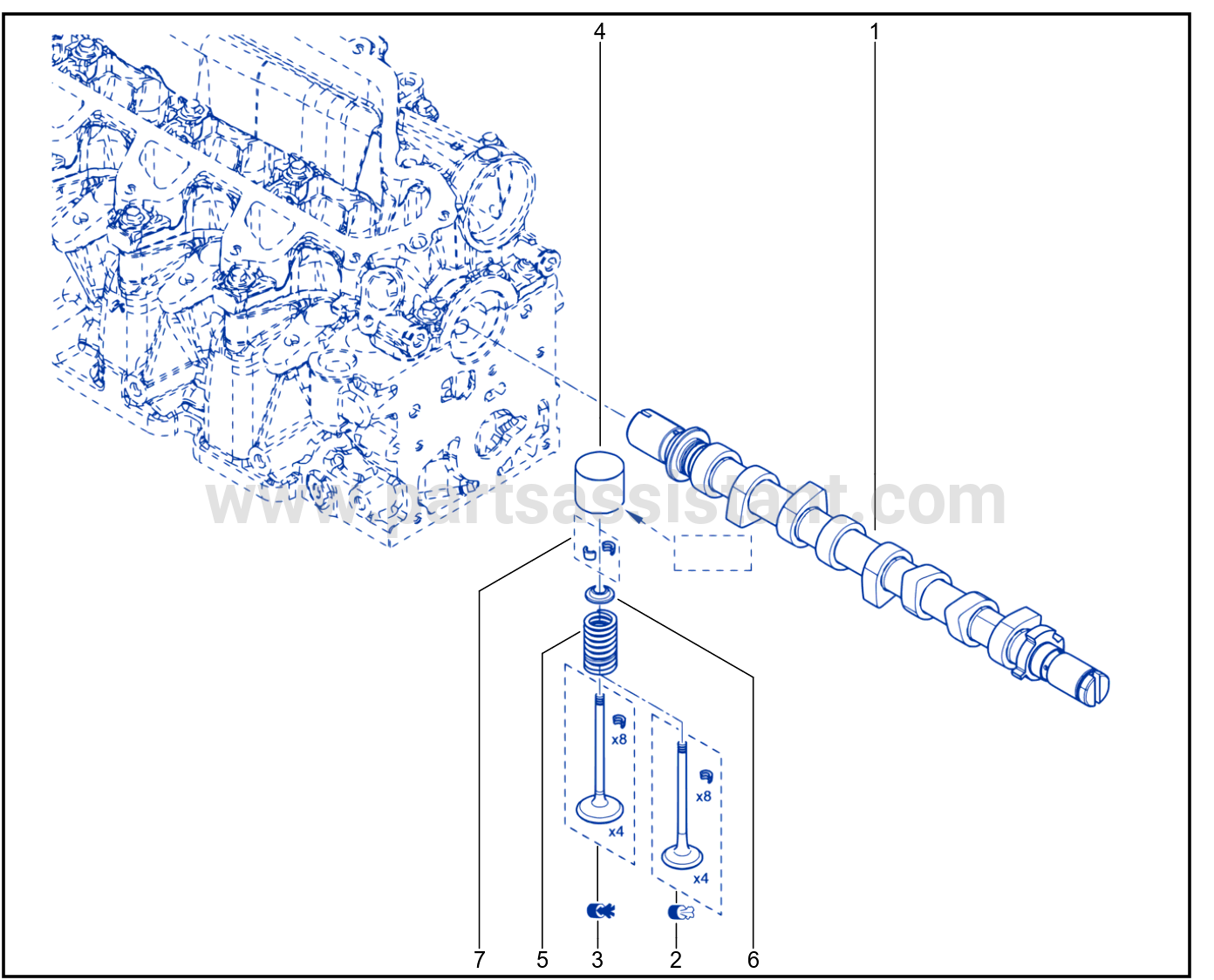 Timing - Camshaft - Valve - 101D-010-01
