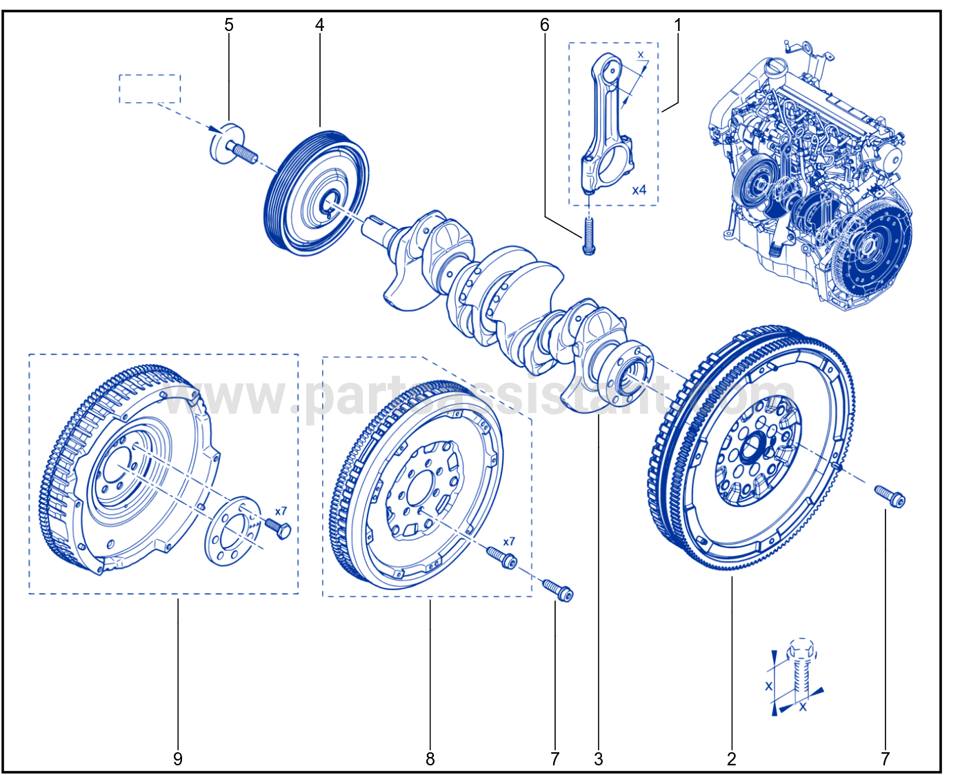 Rotating Parts - 101F-011-01