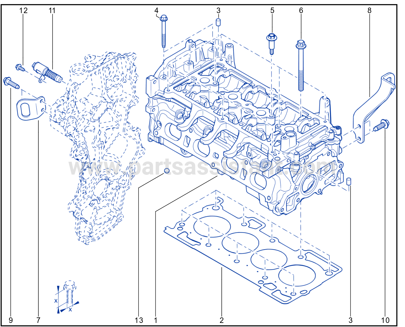 Cylinder Head - 101C-016-01