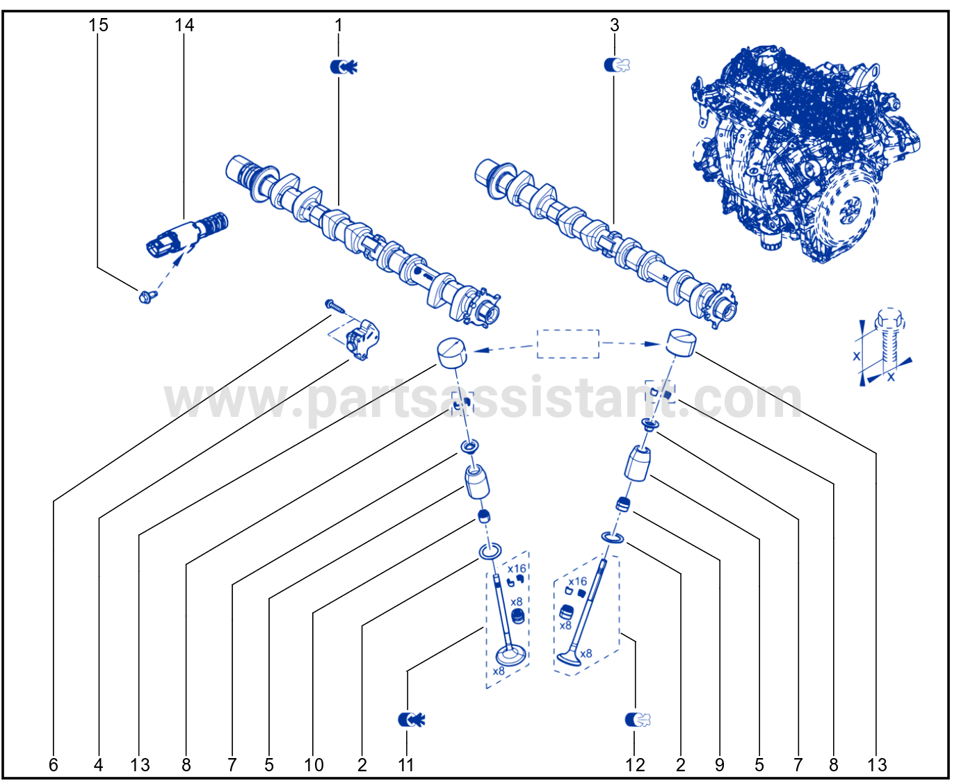 Timing - Camshaft - Valve - 101D-023-01