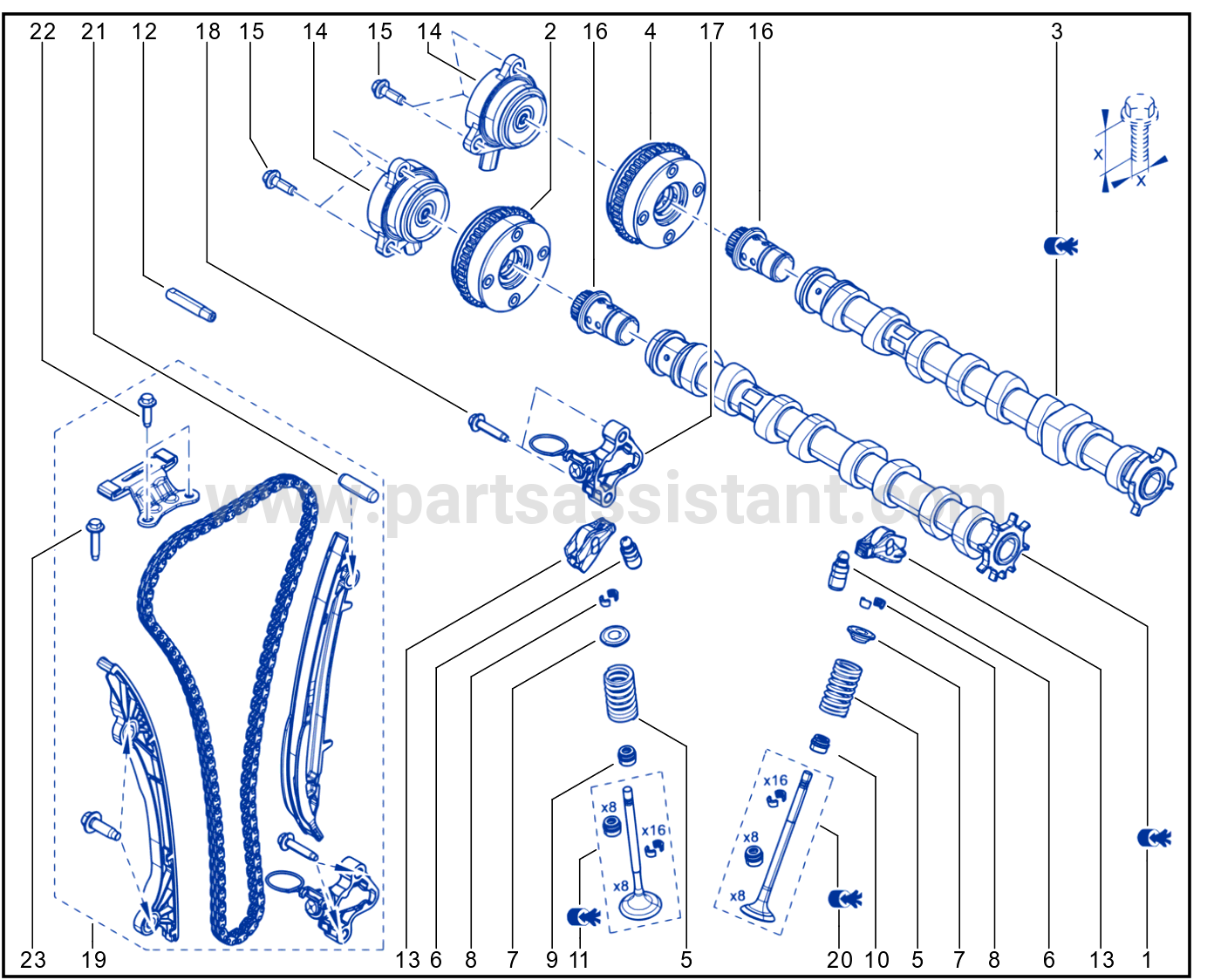 Timing - Camshaft - Valve - 101D-005-01