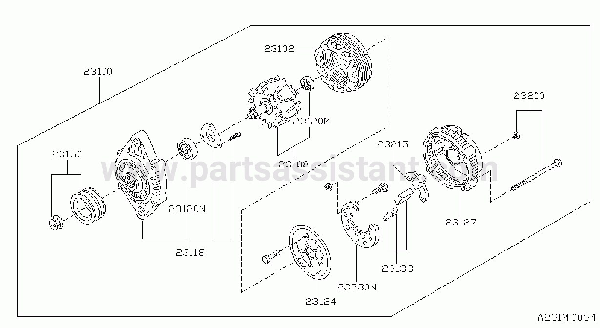 Alternator Hitachi