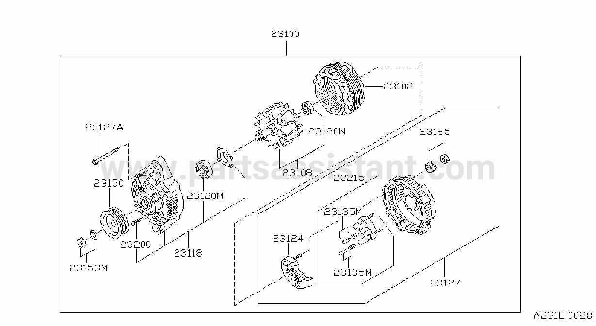 Alternator Mitsubishi