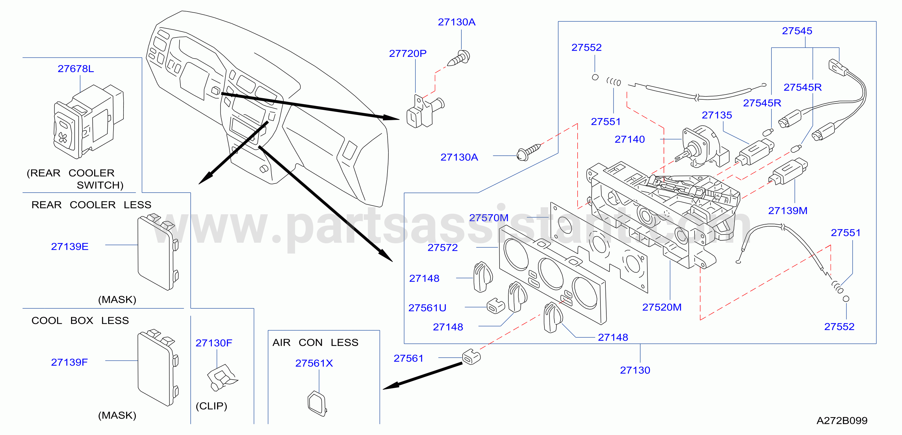 Control Unit Manual Air Con