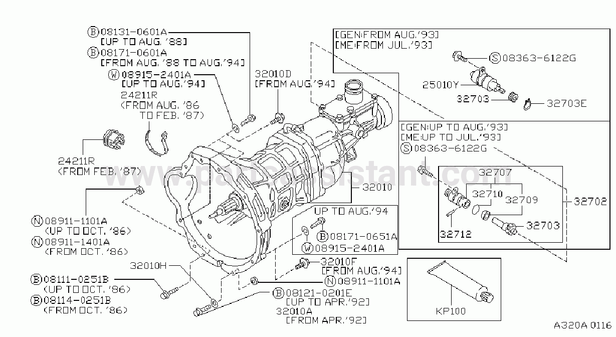 Manual Transmission Transaxle Fitting