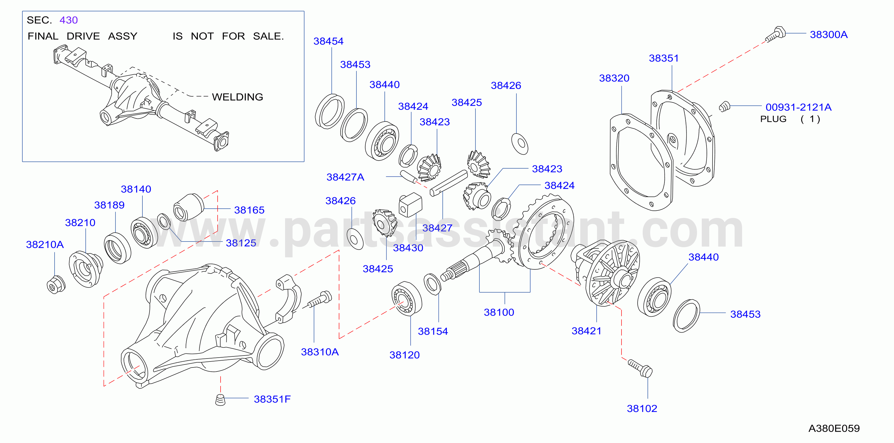 Rear Final Drive 2 Pinion