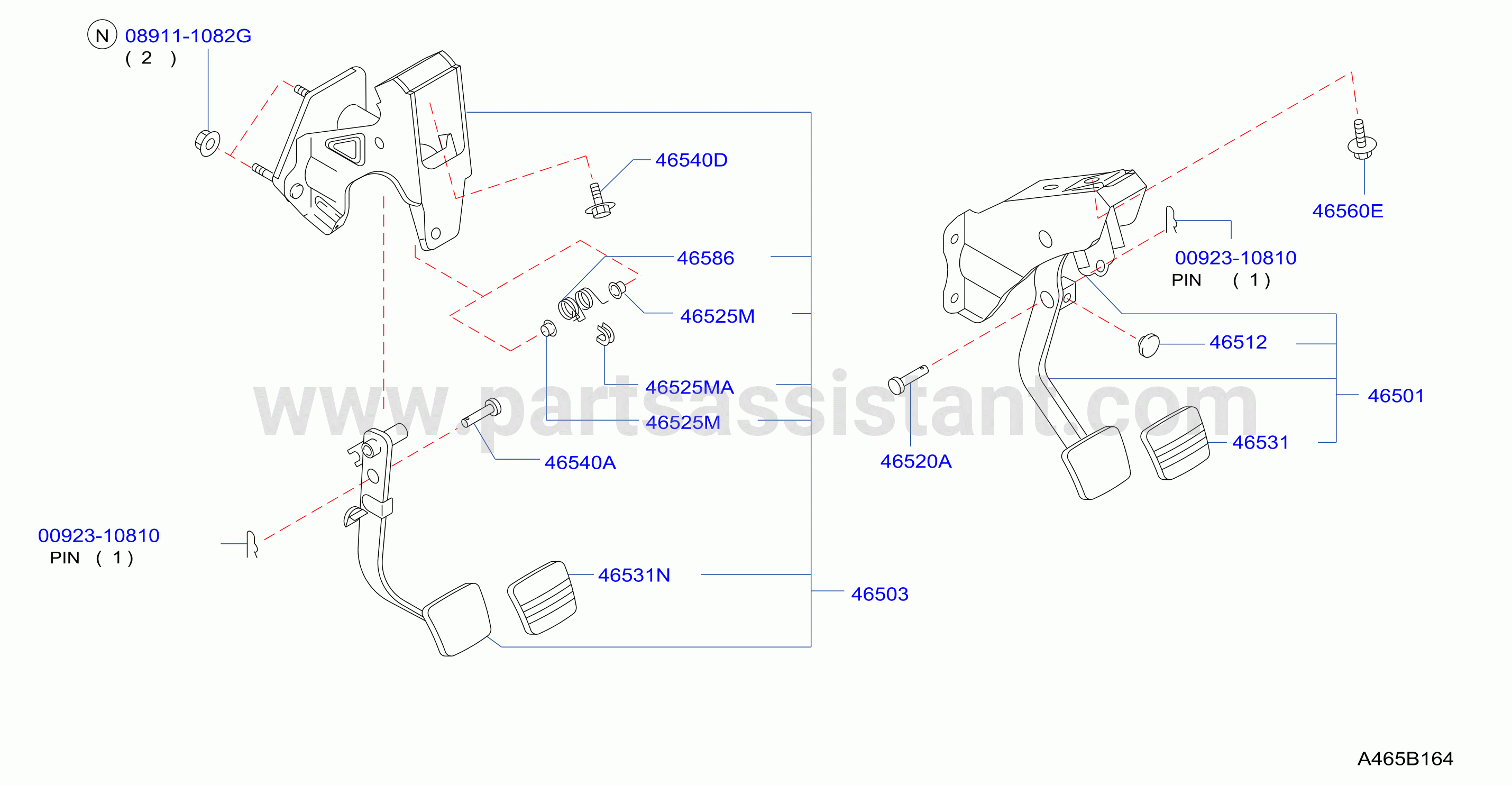 Brake Clutch Pedal