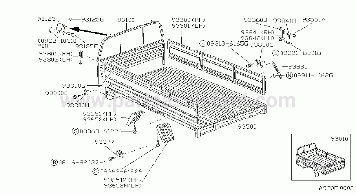 Rear Body Front