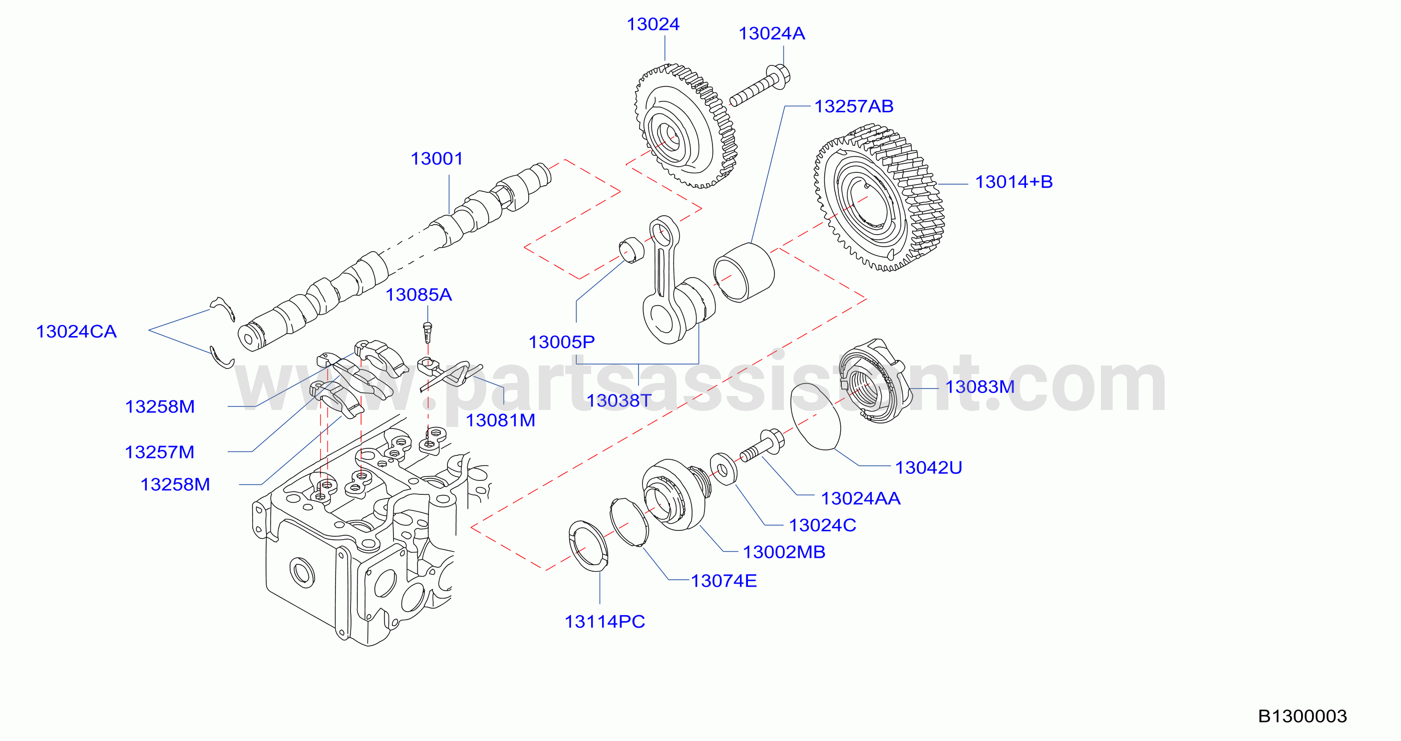 Camshaft Valve Mechanism Camshaft