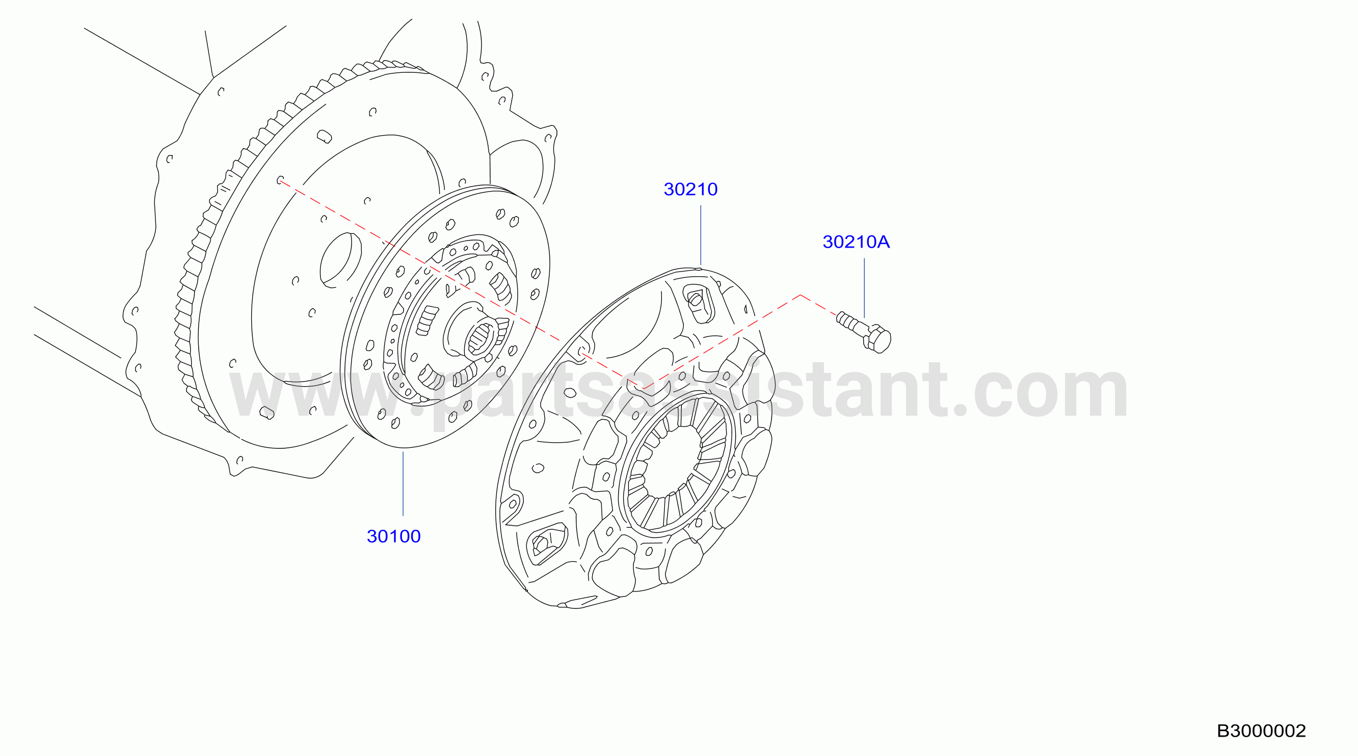 Clutch Cover Disc Release Parts