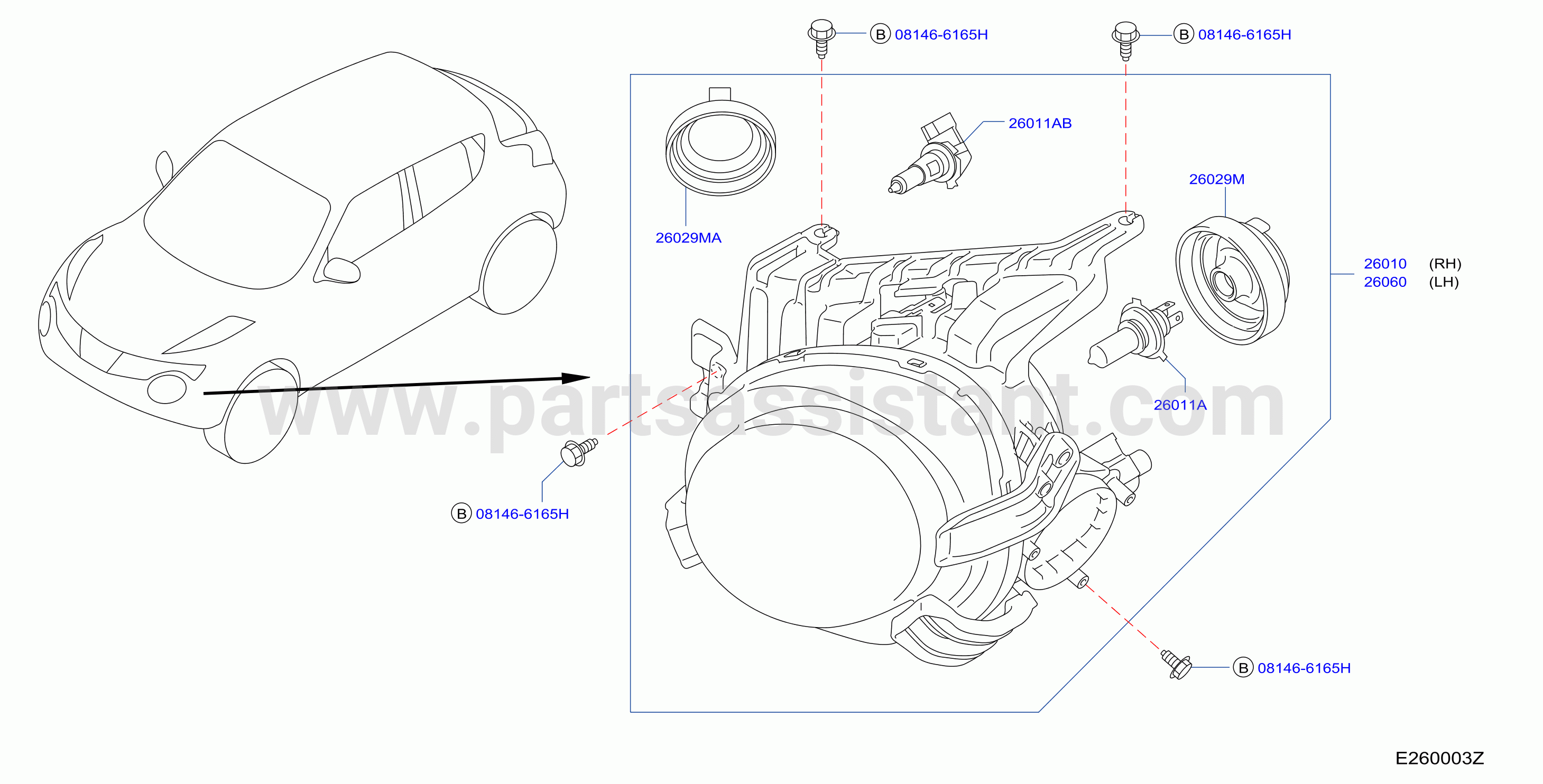 Headlamp Xenon