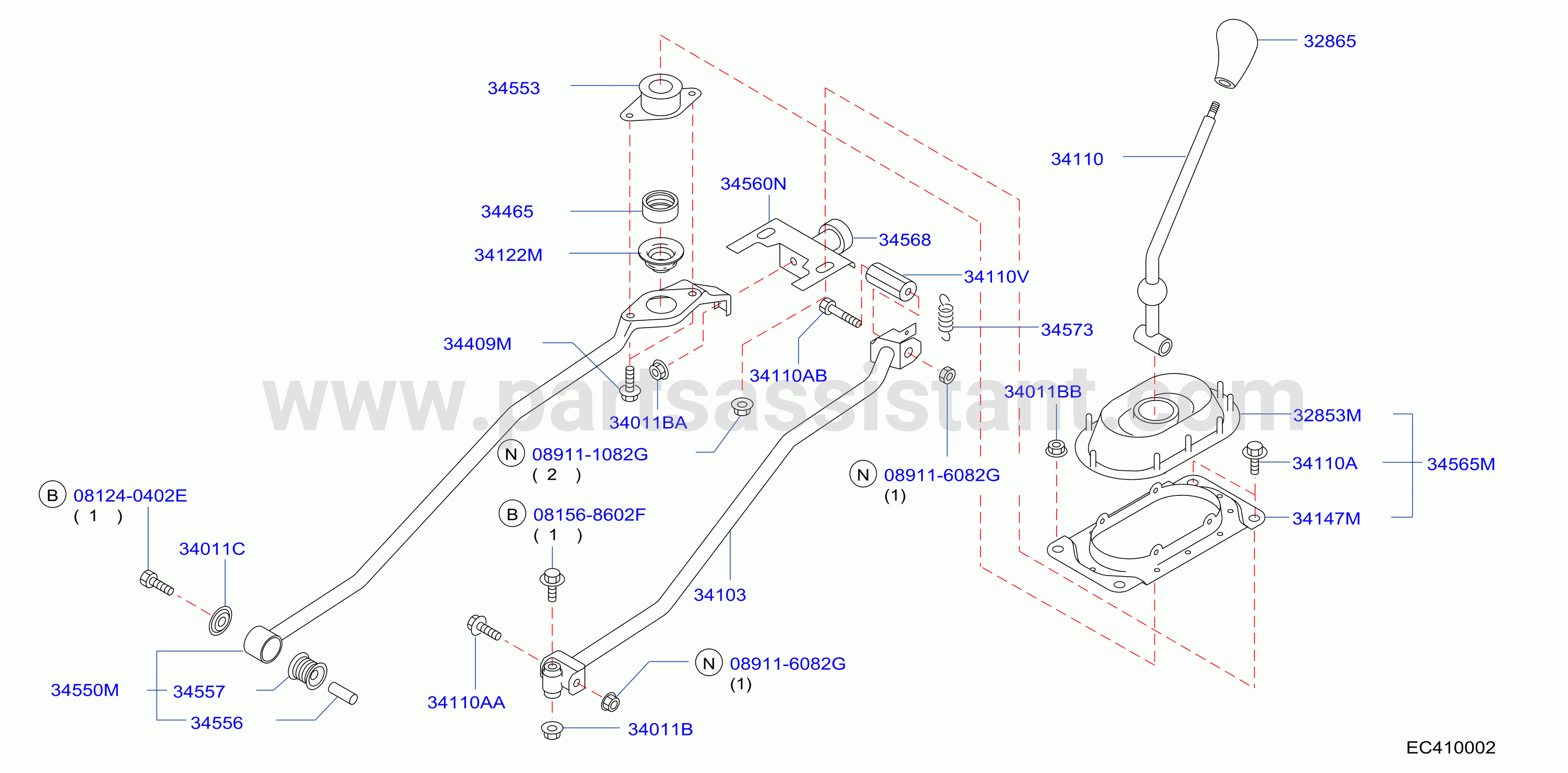 Transmission Control Linkage