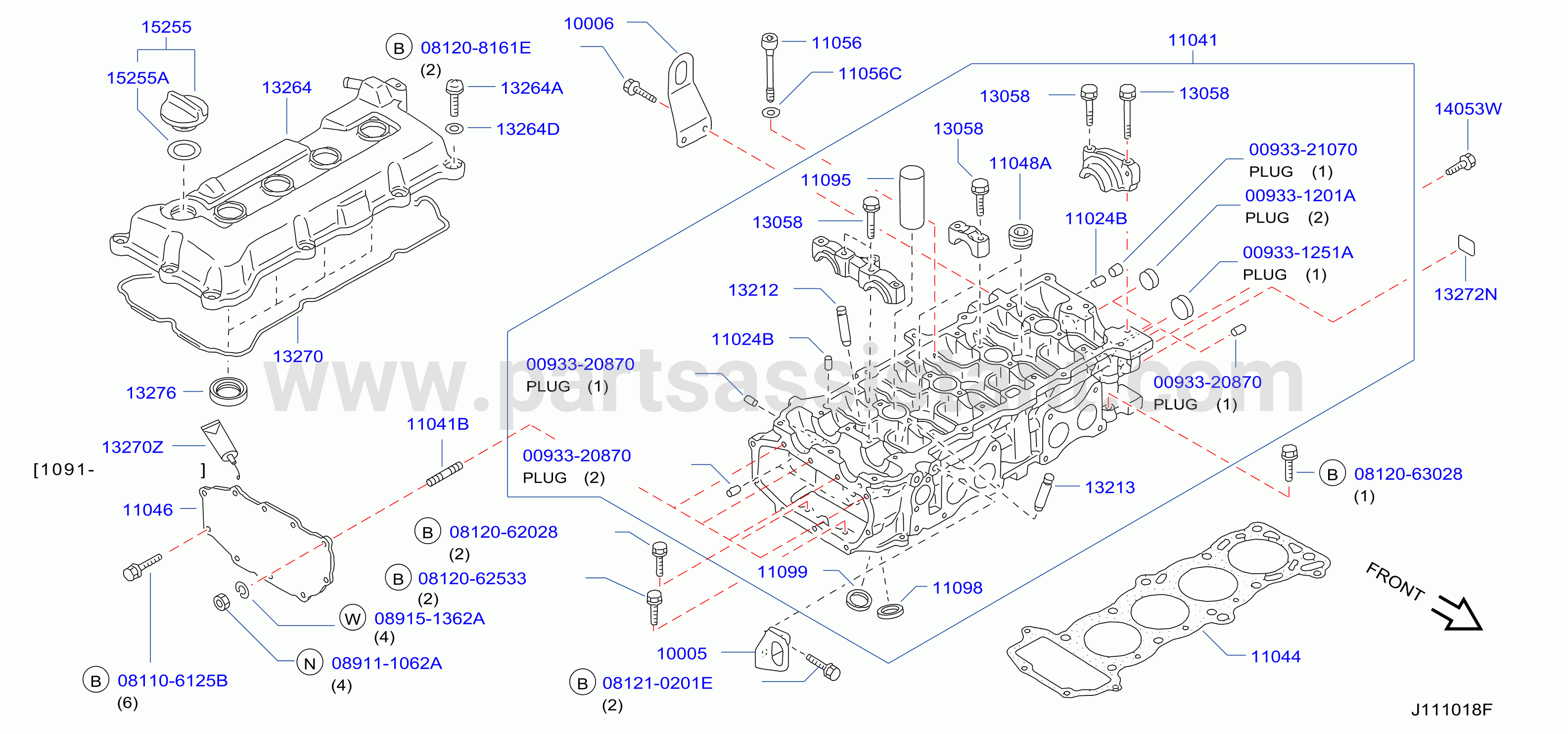 Cylinder Head Rocker Cover