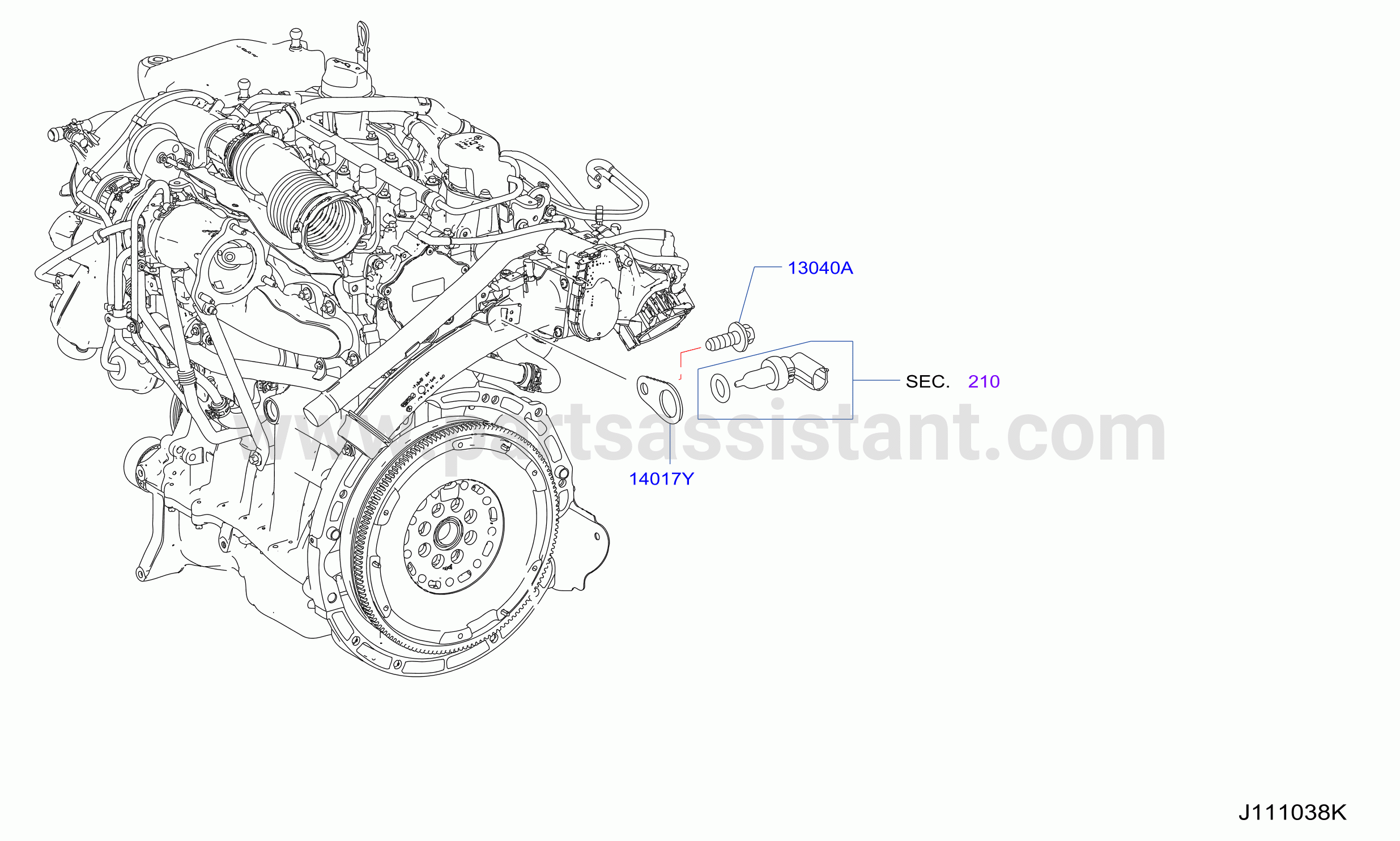 Cylinder Head Rocker Cover Component Parts 3