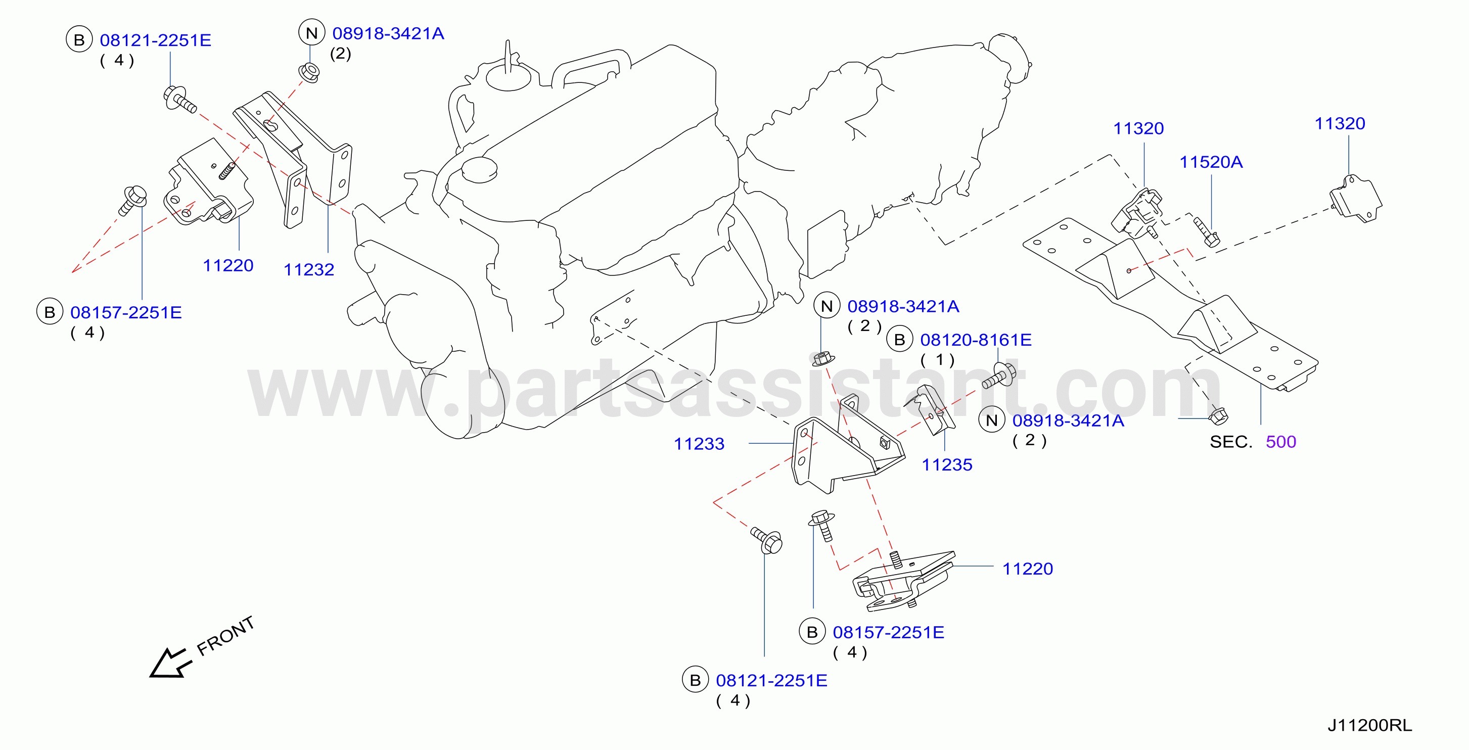 Engine Transmission Mounting