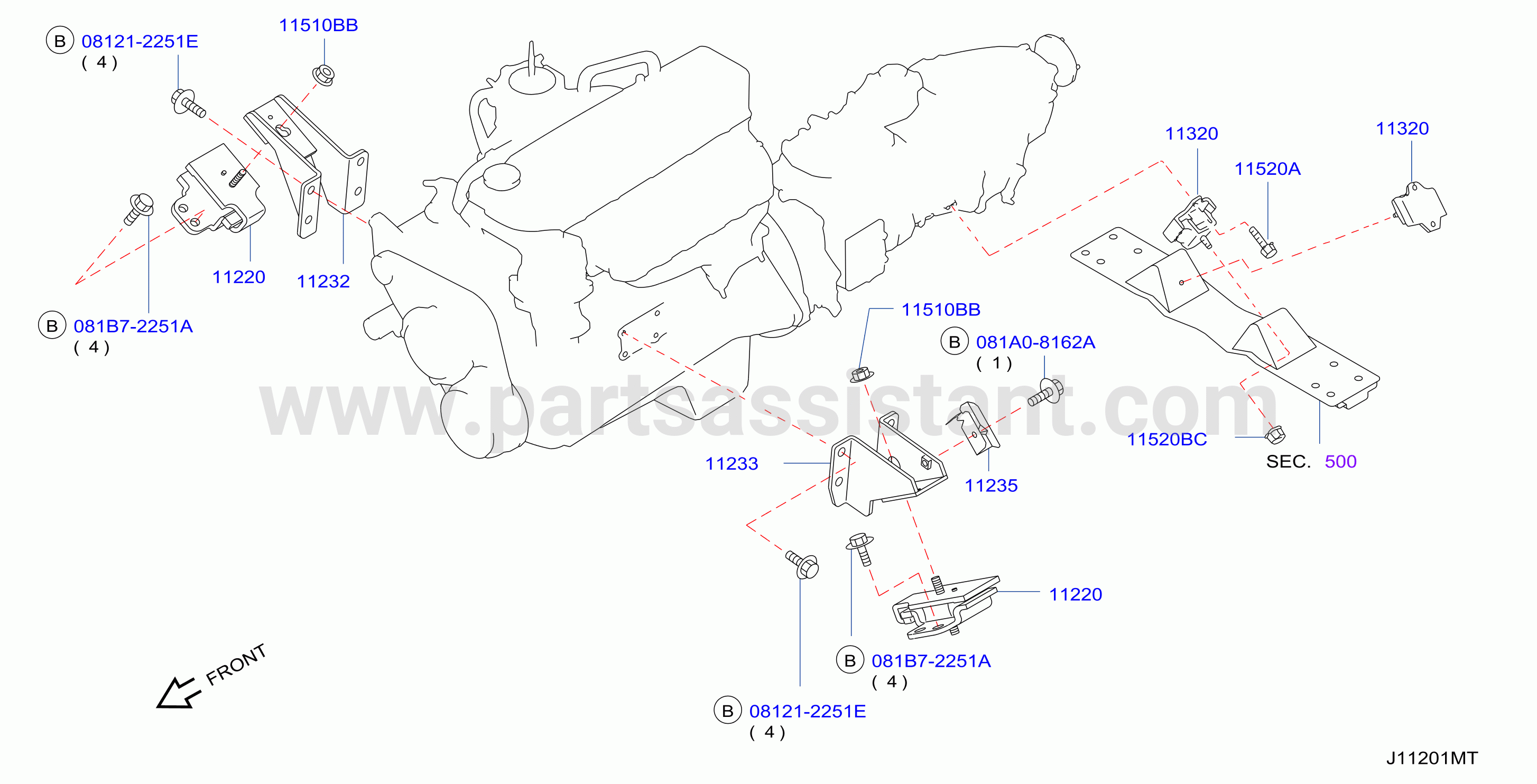 Engine Transmission Mounting