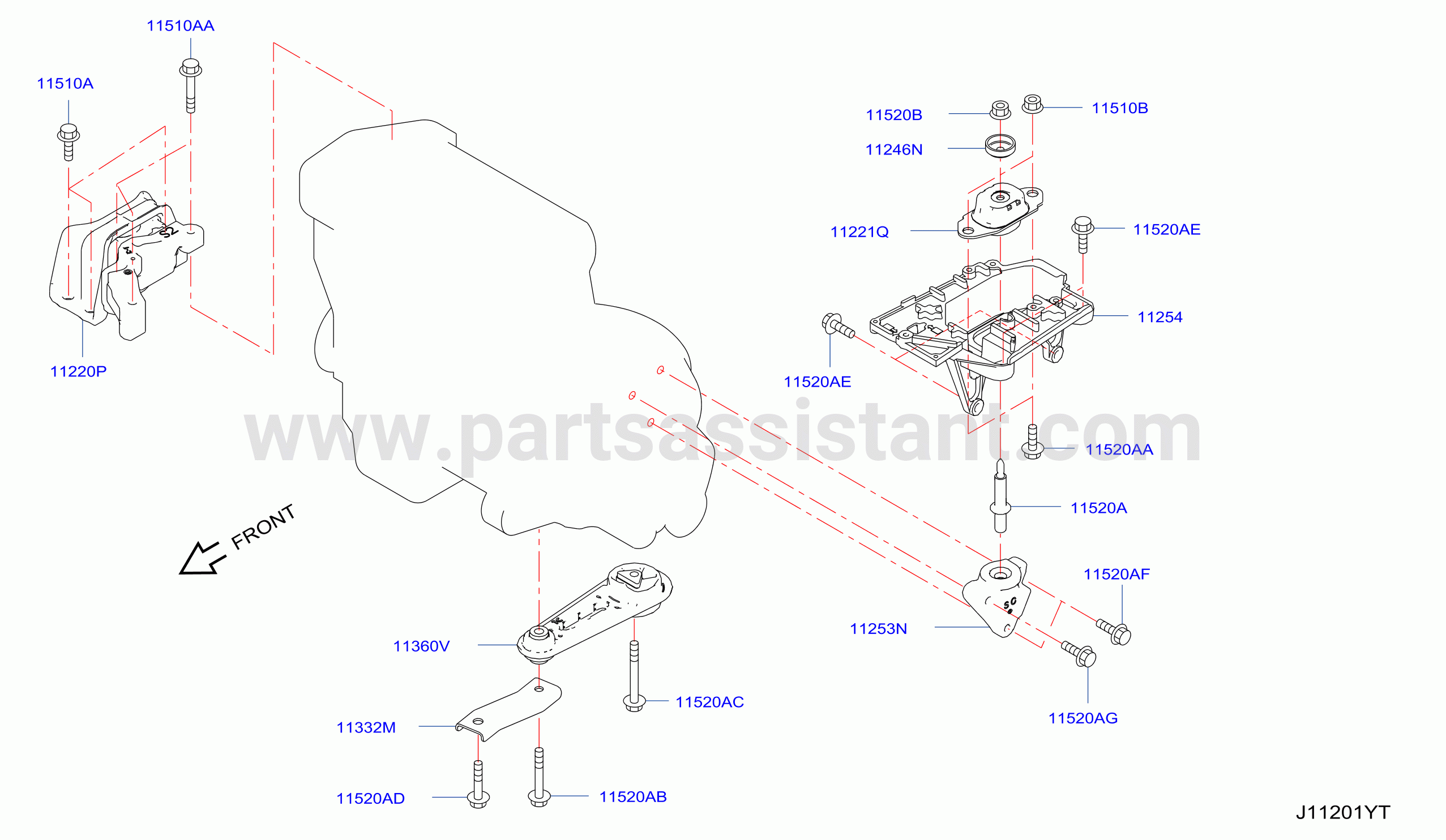 Engine Transmission Mounting