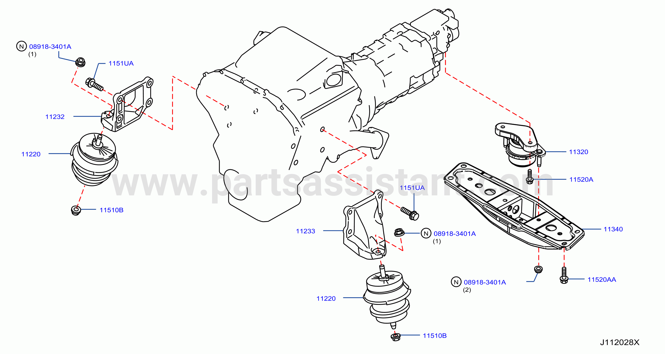 Engine Transmission Mounting