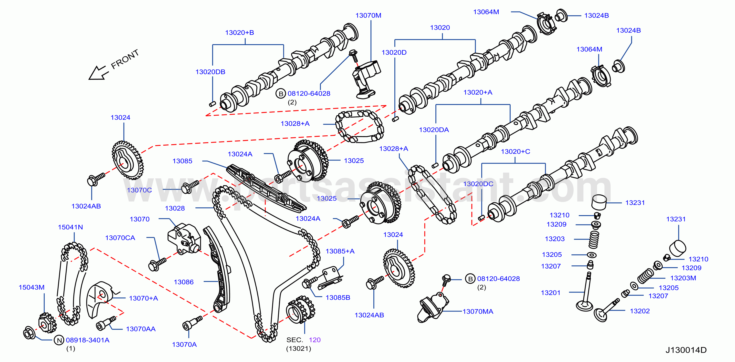 Camshaft Valve Mechanism Camshaft Valve Mechanism