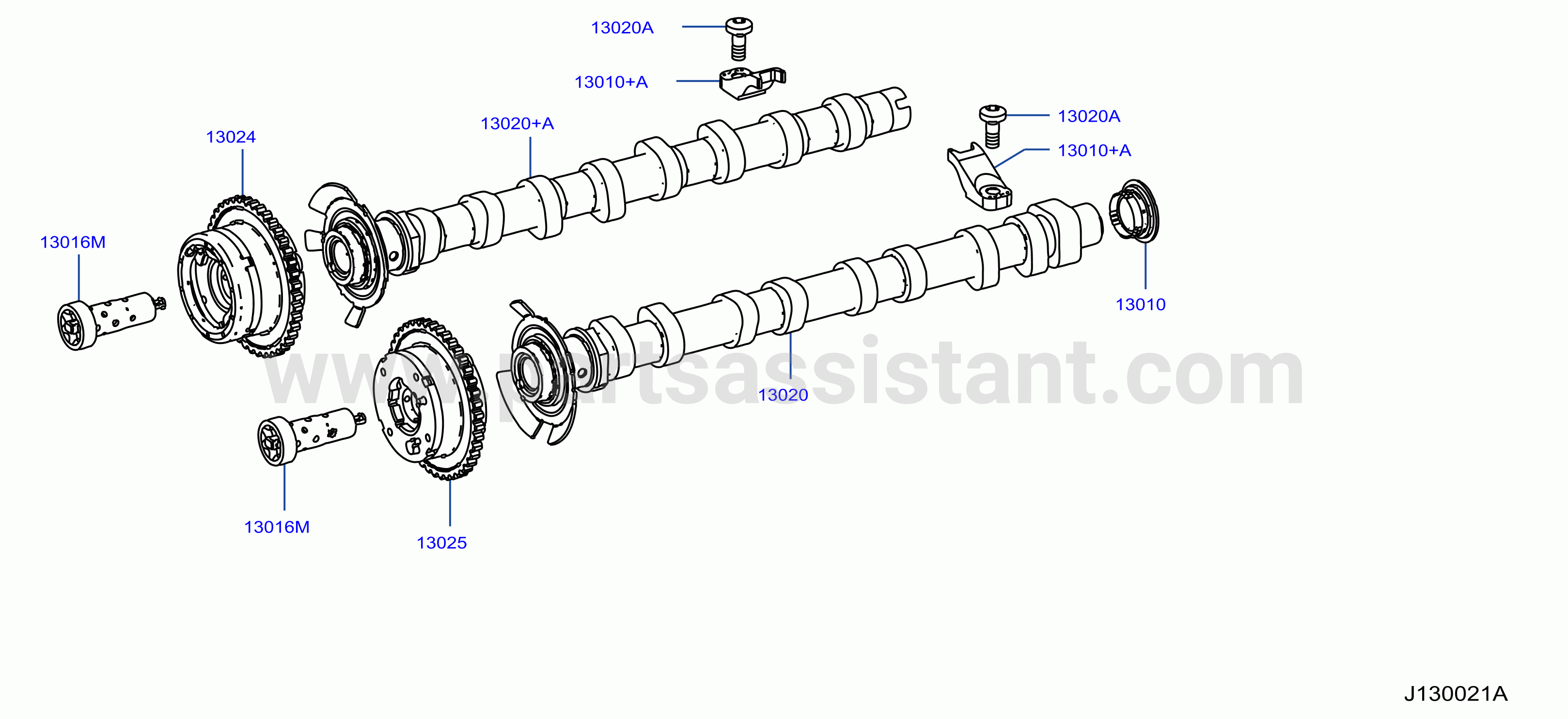 Camshaft Valve Mechanism Camshaft