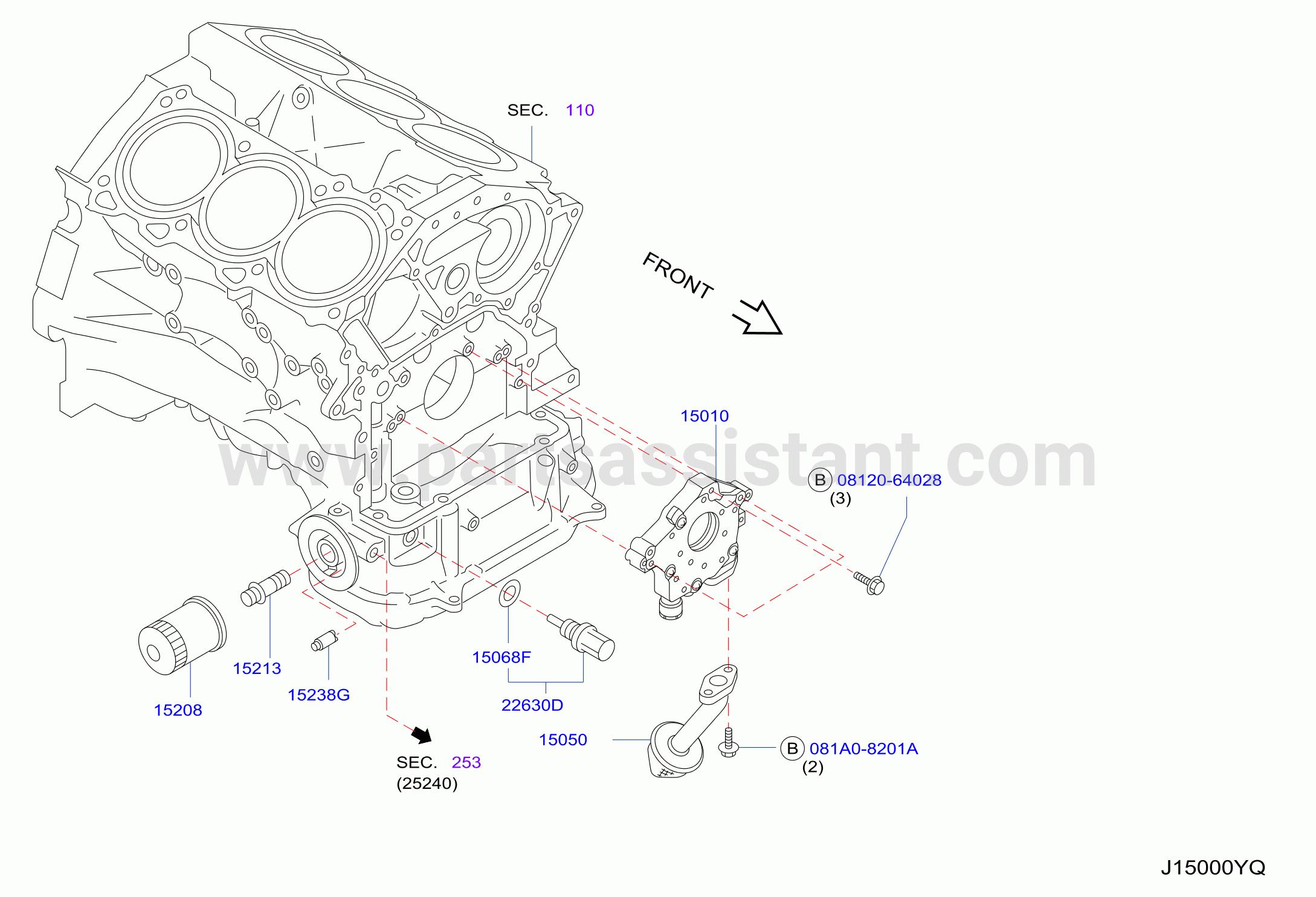 Lubricating System Without Oil Cooler