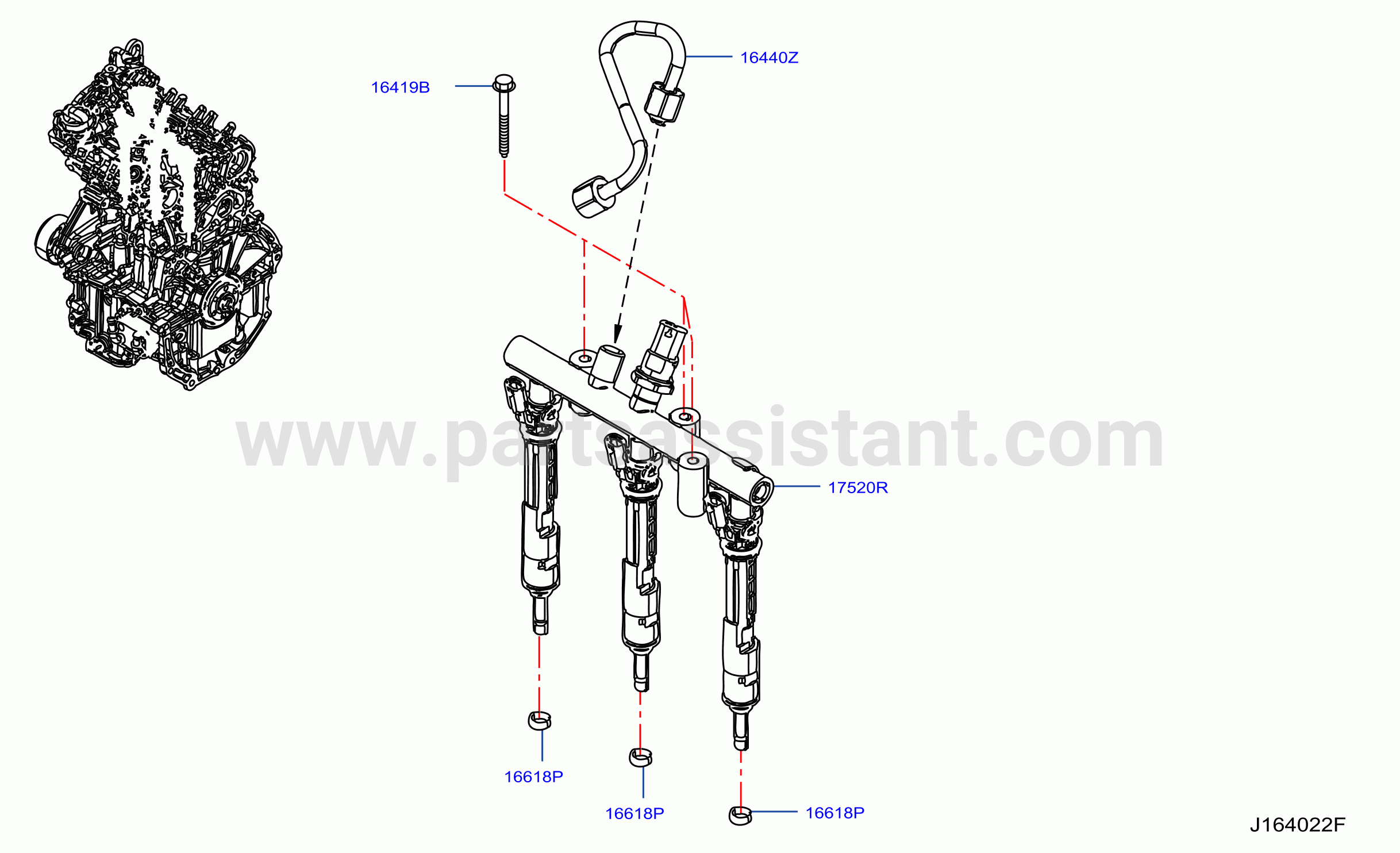Fuel Strainer Fuel Hose Injection System