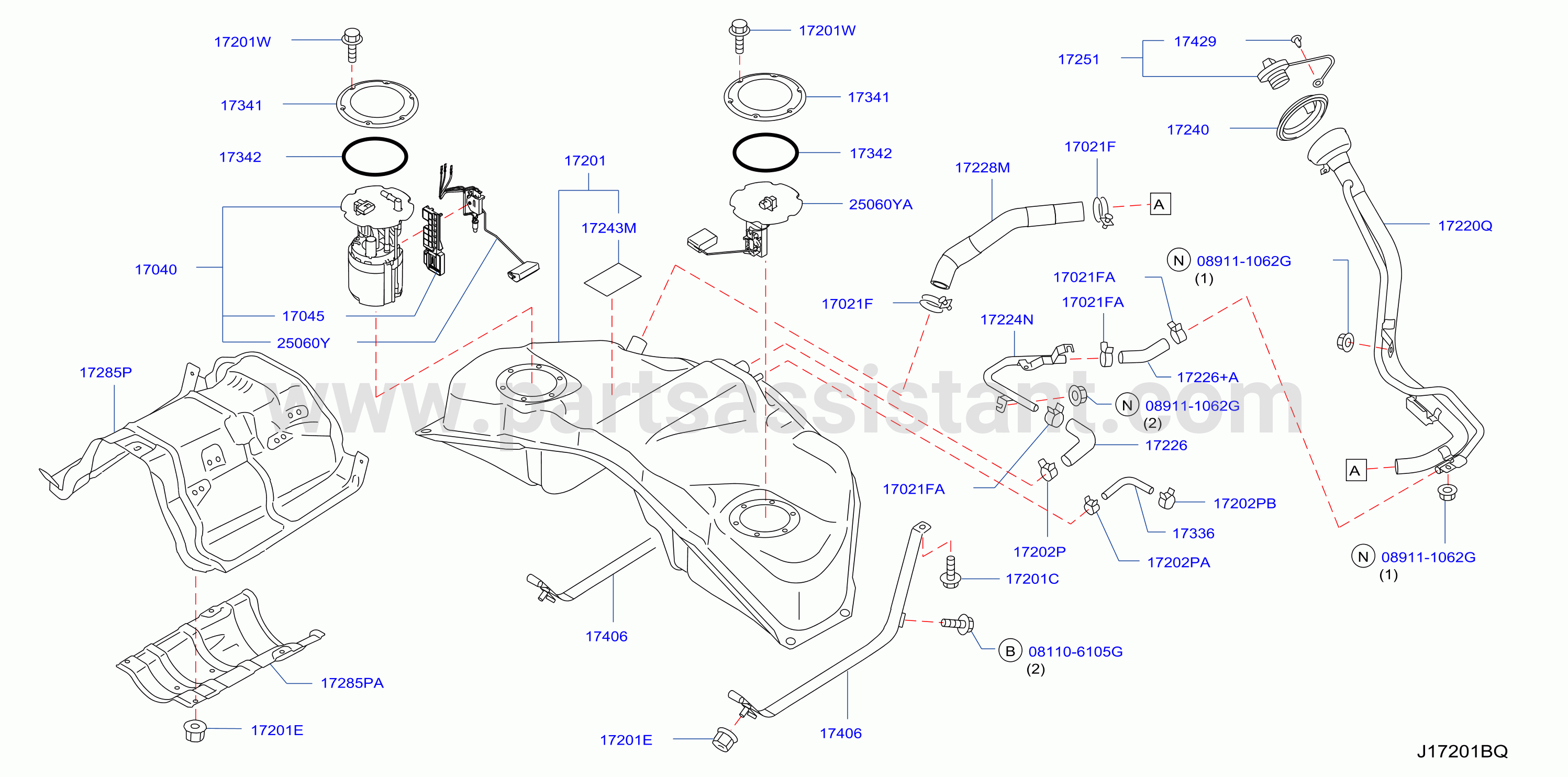 Fuel Tank Vk56Vd