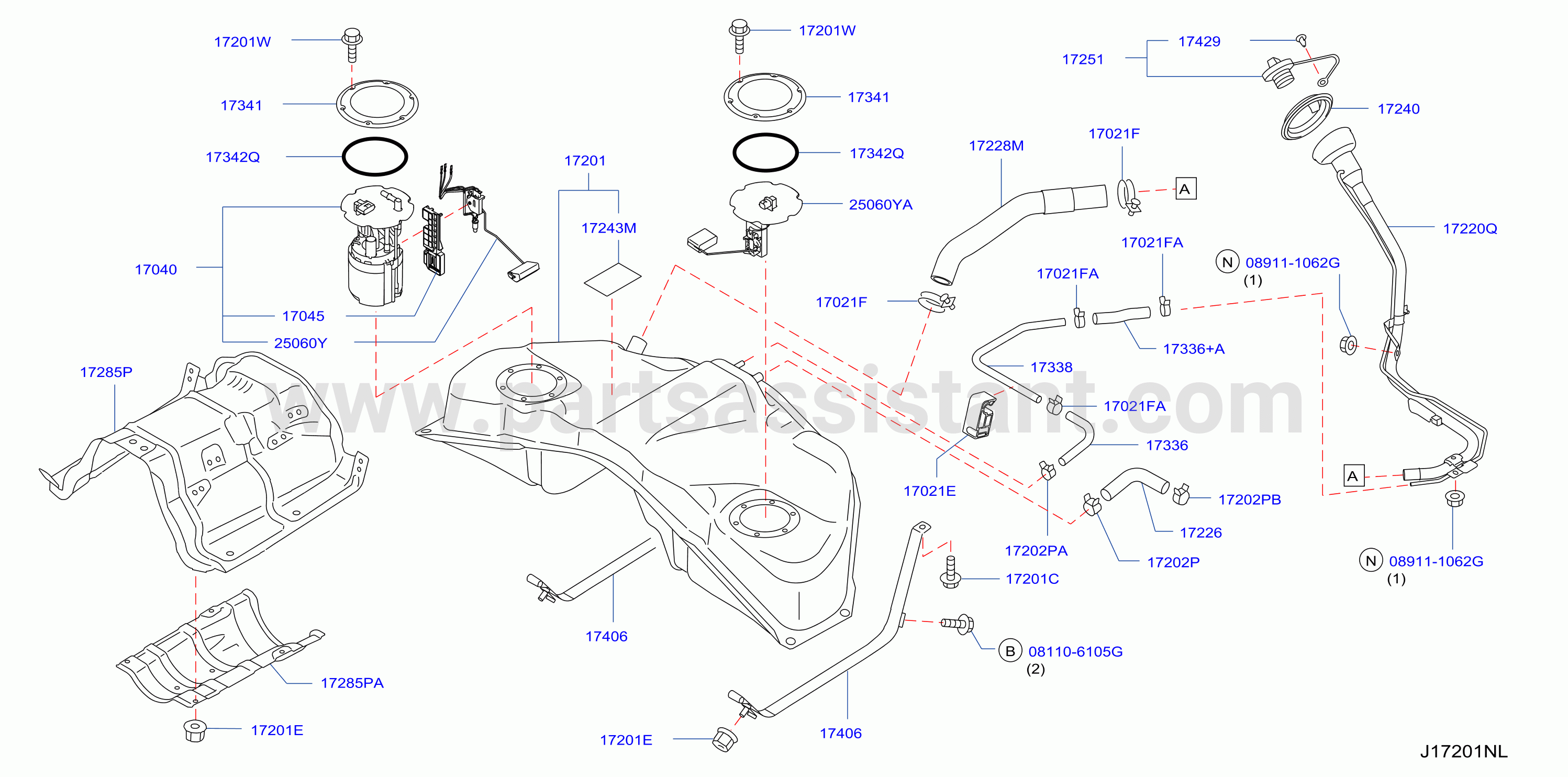 Fuel Tank Vk56Vd