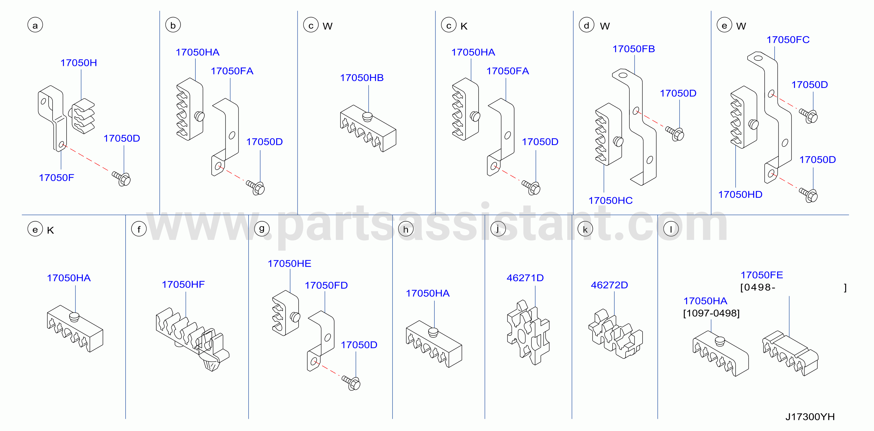 Fuel Piping Clamp Insulator