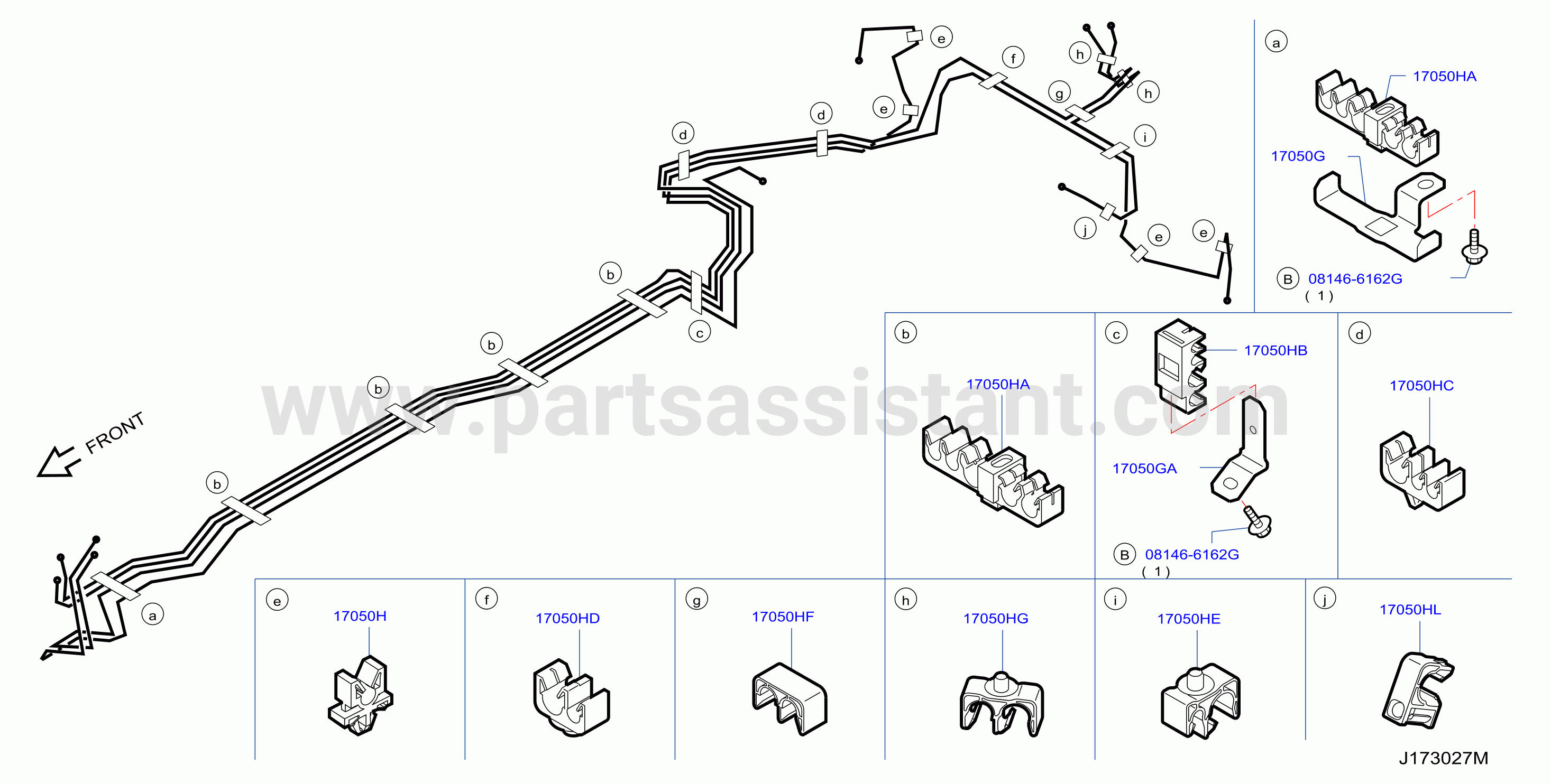 Fuel Piping Clamp Insulator