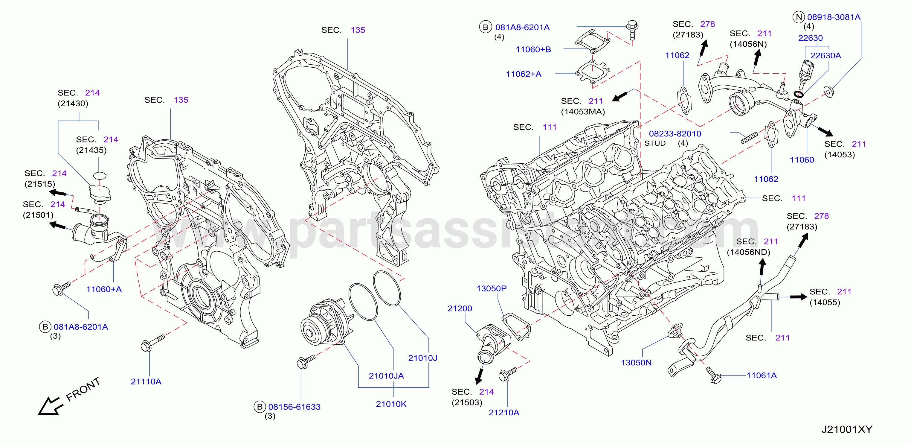 Water Pump Cooling Fan Thermostat