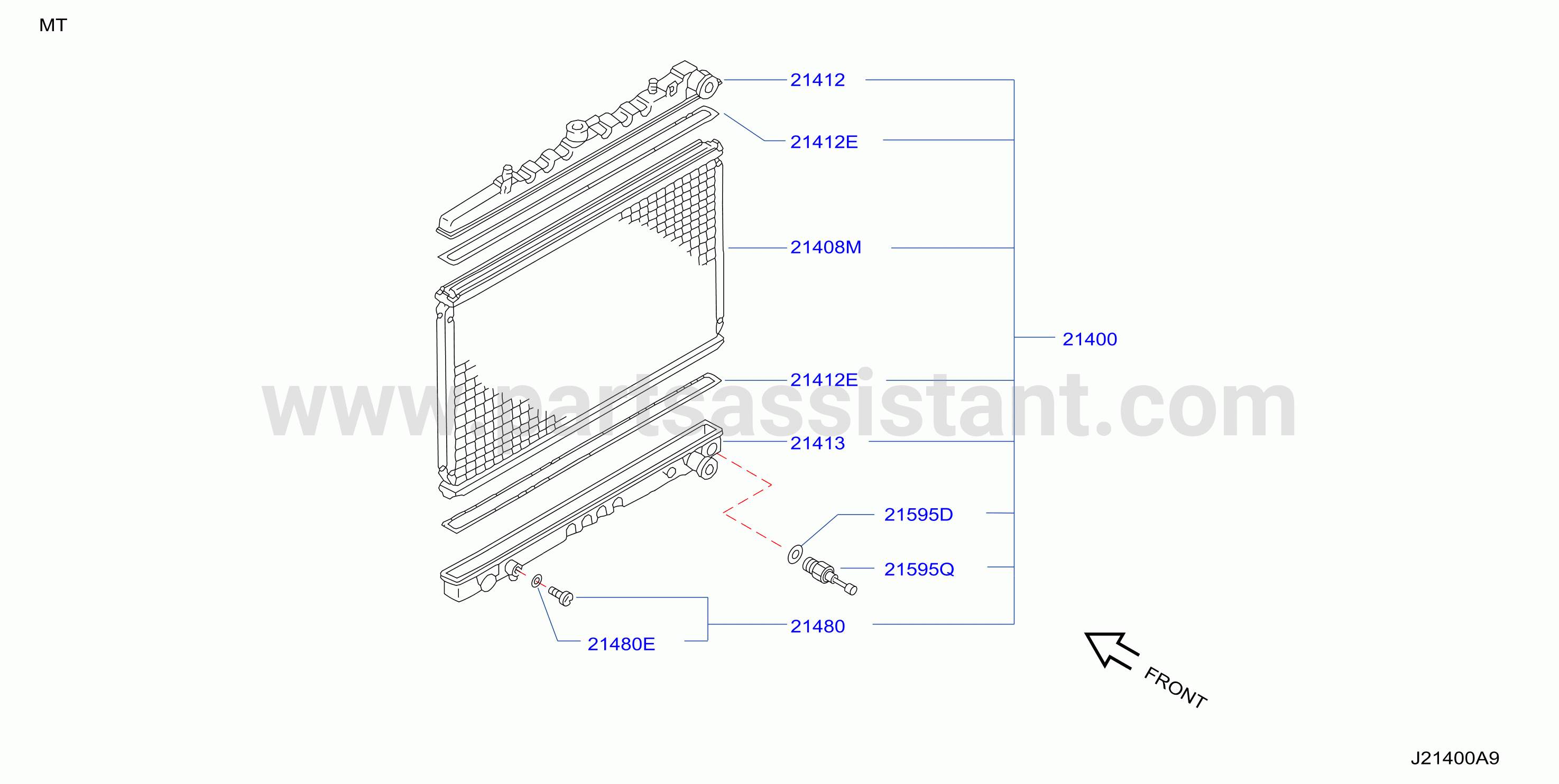 Radiator Shroud Inverter Cooling Radiator