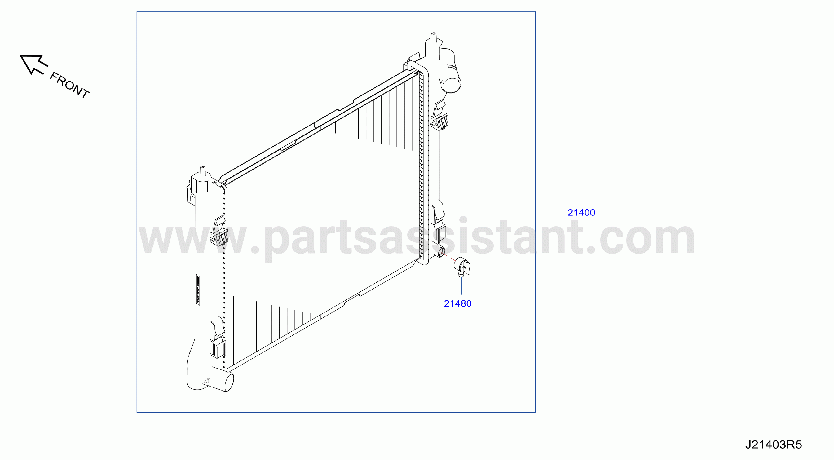 Radiator Shroud Inverter Cooling Radiator