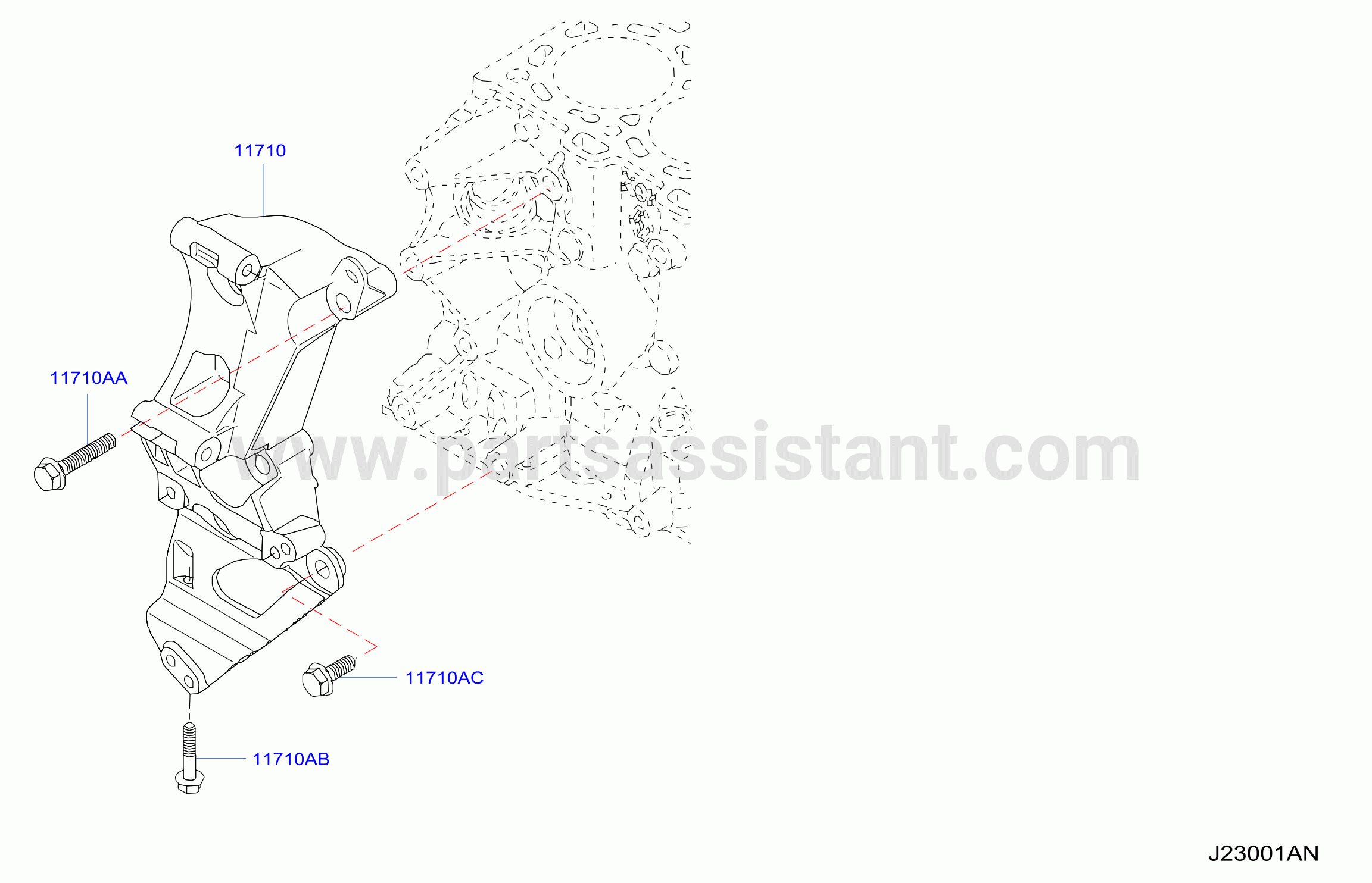 Alternator Fitting Bracket